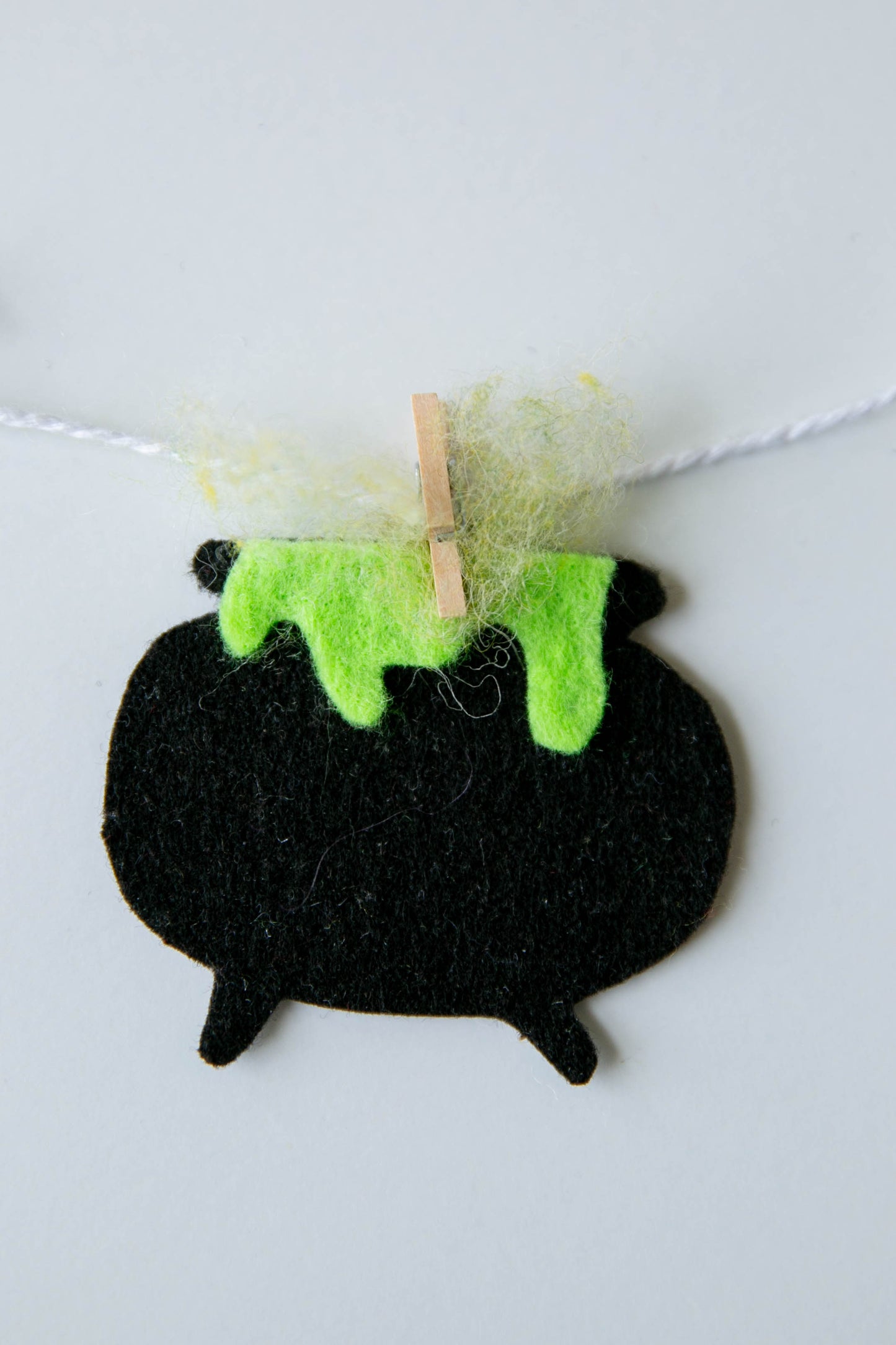 Witch Clothesline Halloween Decoration Banner Bunting Garland Witch's Laundry Line Home Decor