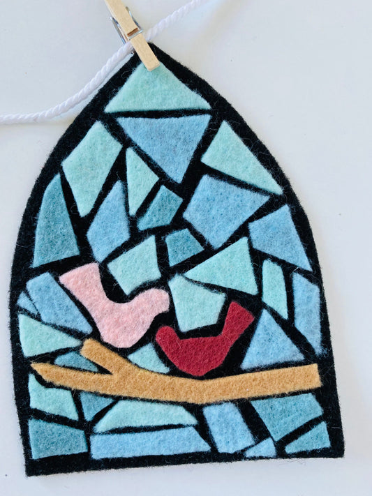 Saint Valentine Miniature Clothesline Banner Bunting Garland Wall Hanging for Decoration