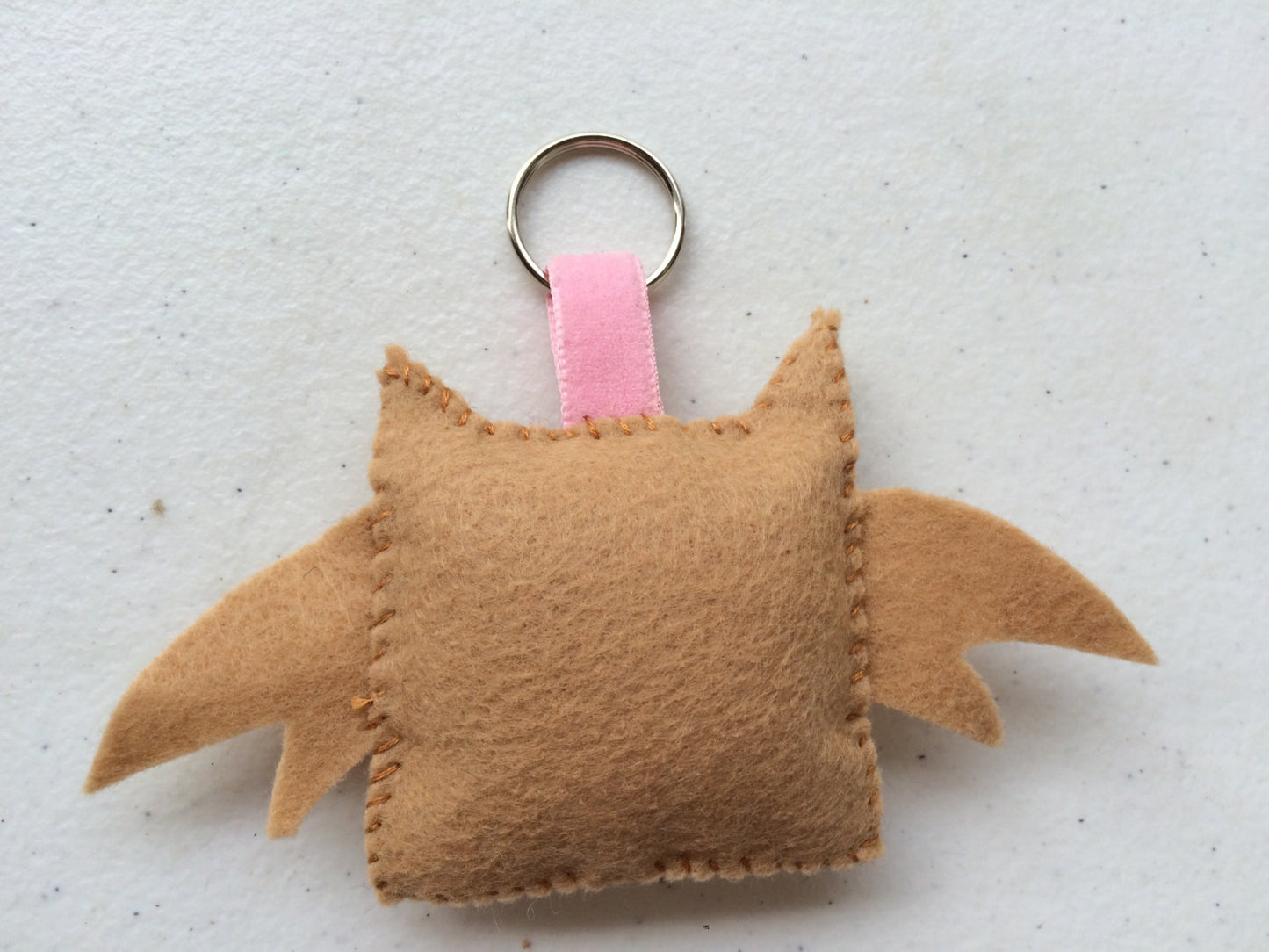 Woodland Owl Felt Keychain