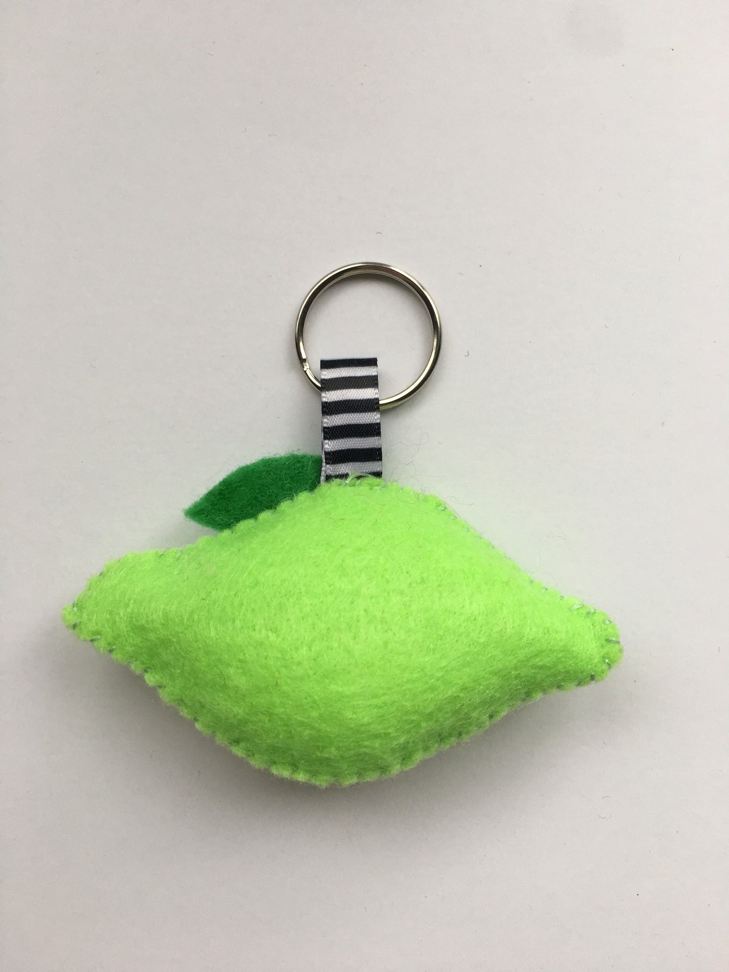 Felt Fruit Keychain: the Happy Lime