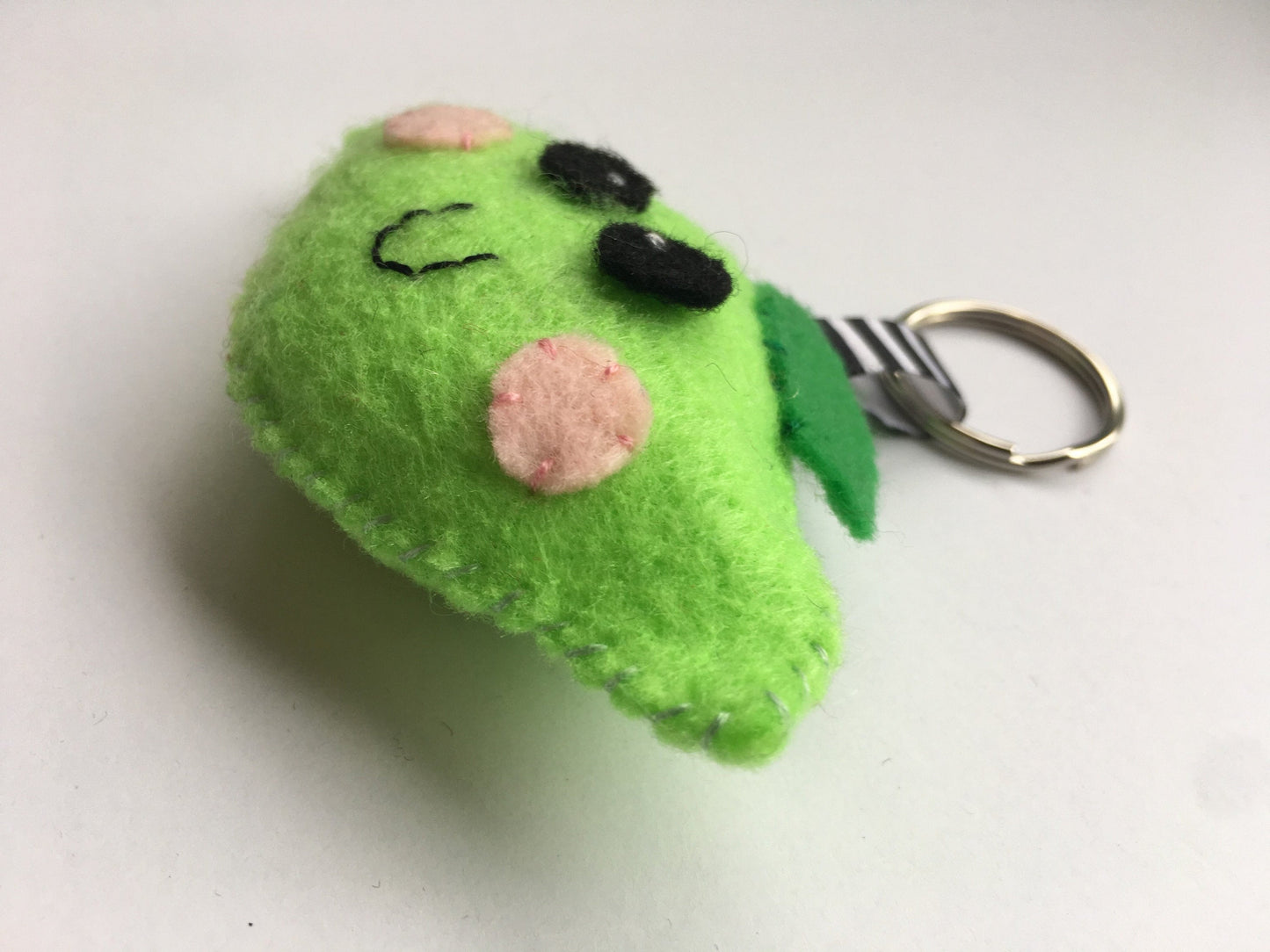 Felt Fruit Keychain: the Happy Lime