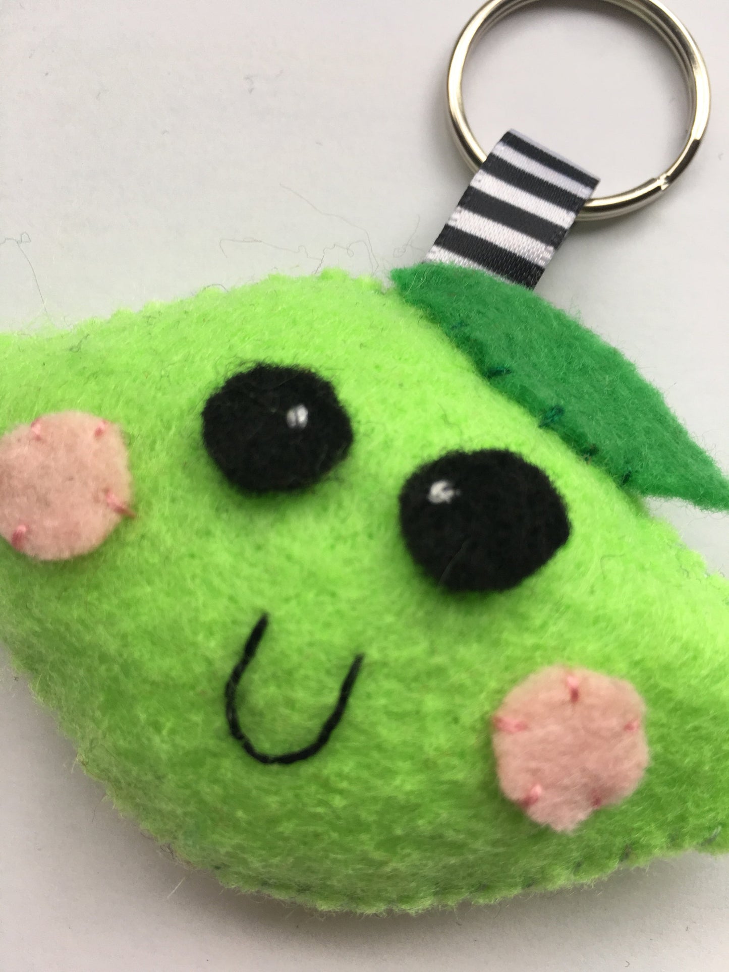 Felt Fruit Keychain: the Happy Lime