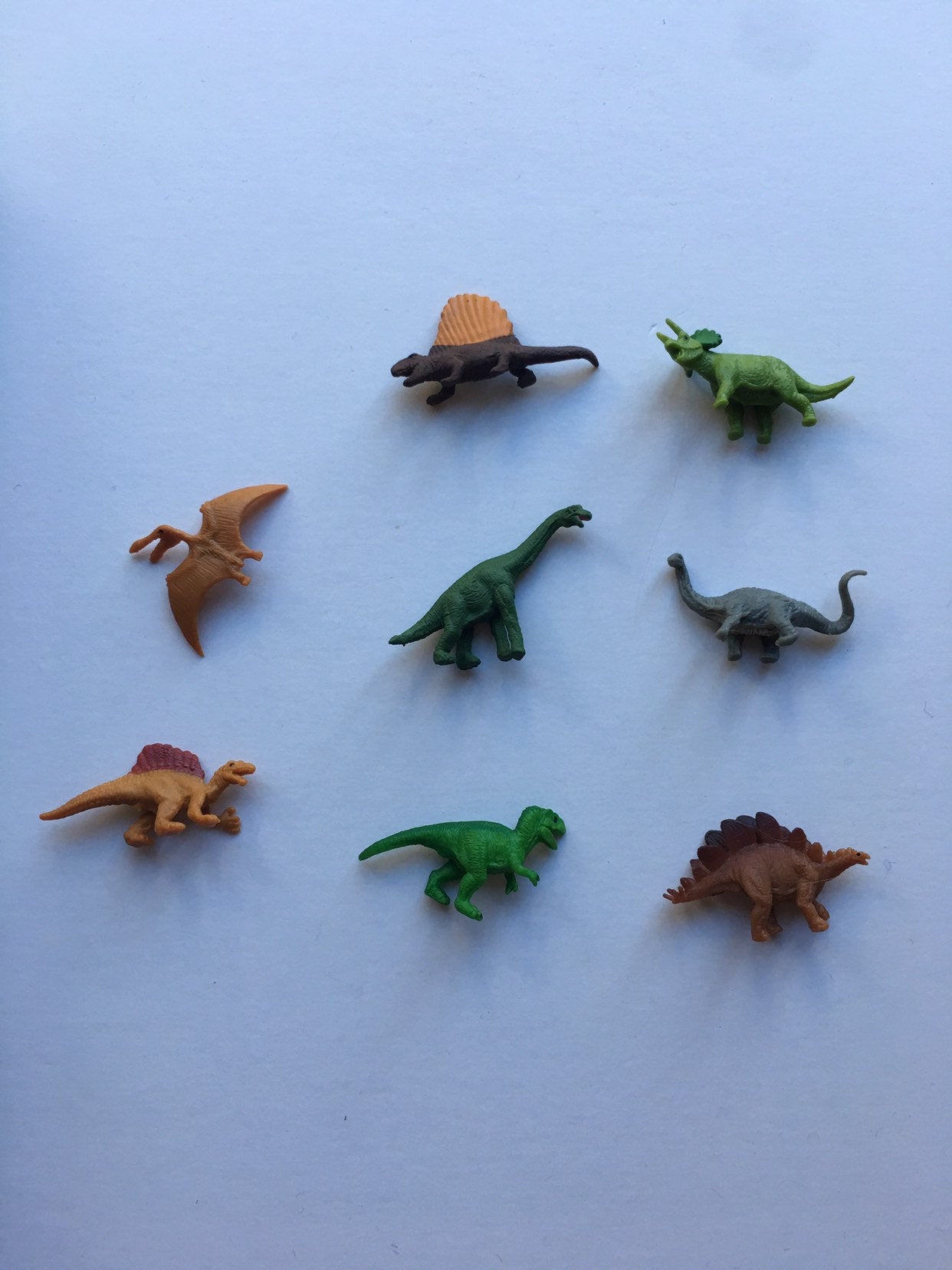 Travel Dinosaur Miniature Felt Playmat with Rubber Dino Toys
