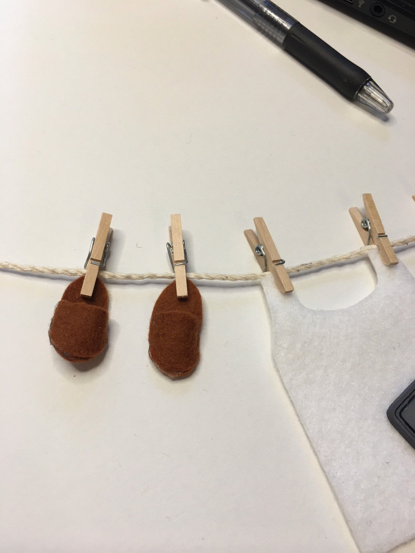 Business Man Modern Hipster Dad Miniature Felt Clothesline Banner Garland Bunting Wall Hanging Decoration for Father’s Day