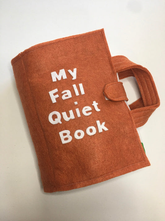 My Fall Thanksgiving Felt Mini Quiet Book