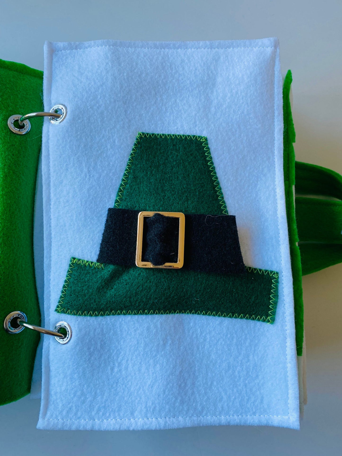 My Lucky Mini Quiet Book Felt St. Patrick’s Day Busy Book for Children