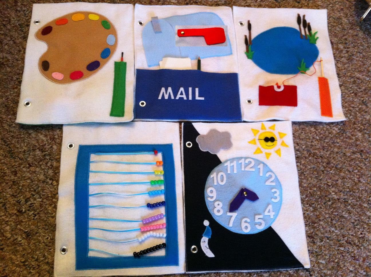 Quiet Book: Felt Busy Book for Children