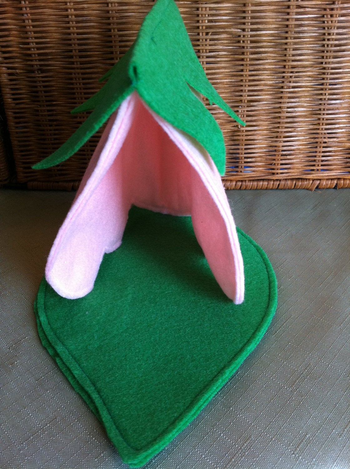 Felt Fairy Peg Doll with Teepee