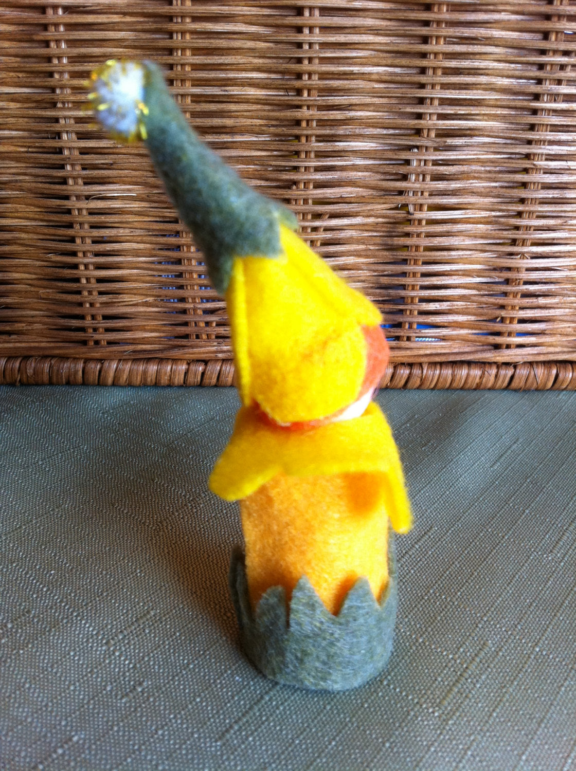 Felt Fairy Peg Doll with Teepee