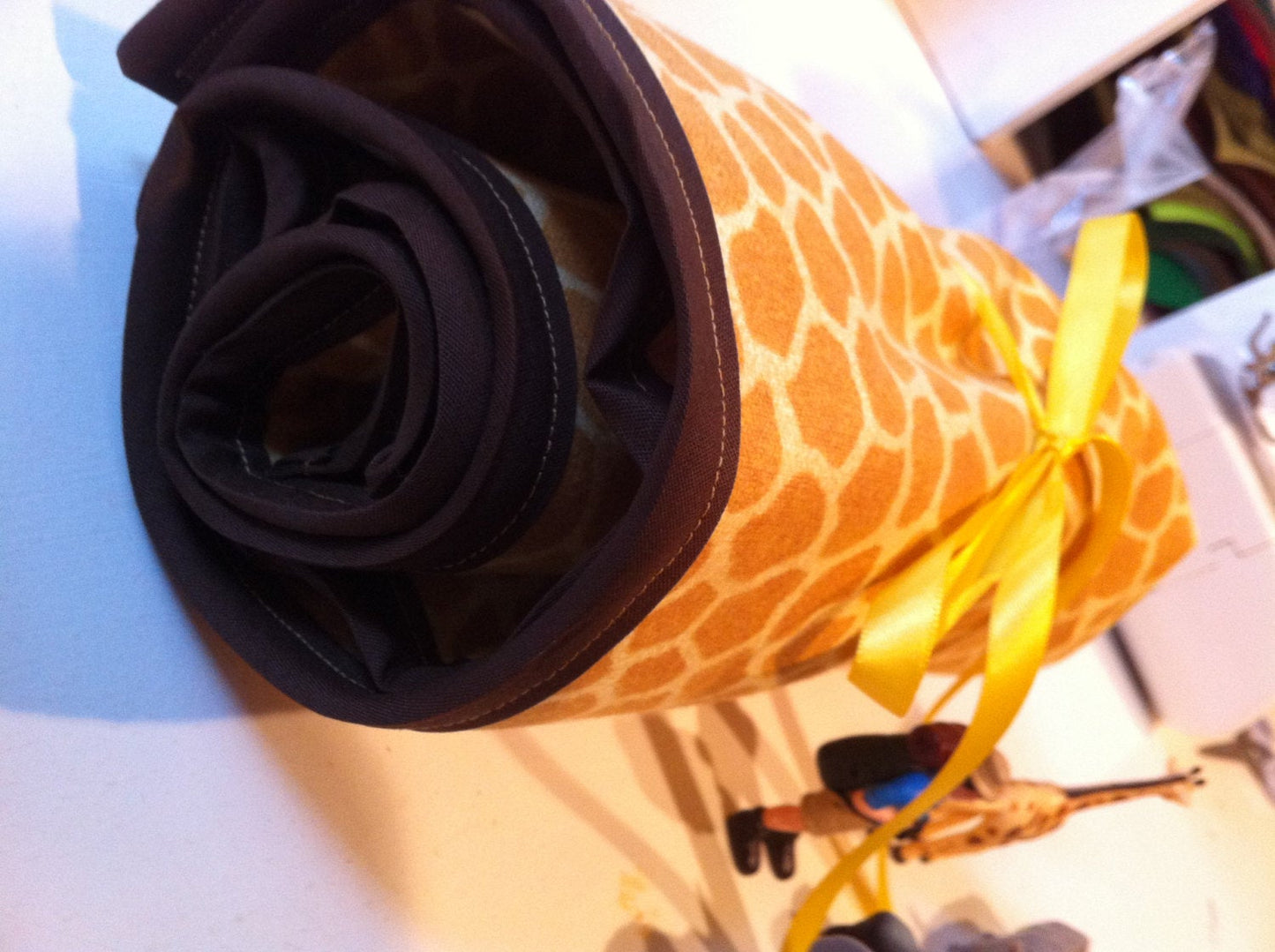 Felt Safari Playmat: A Roll-up Safari Animal Themed Playmat with toys