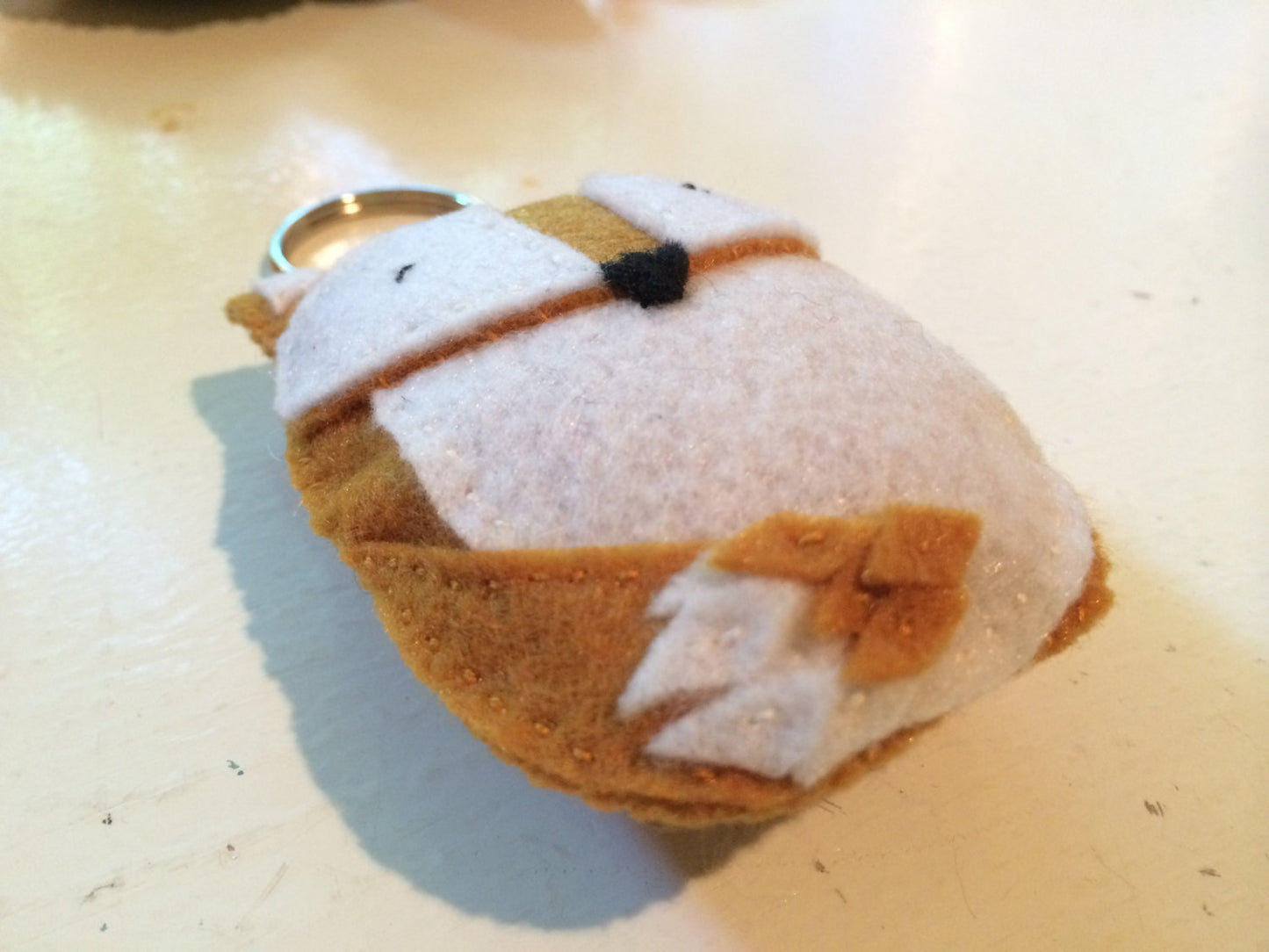 Felt Fox Keychain