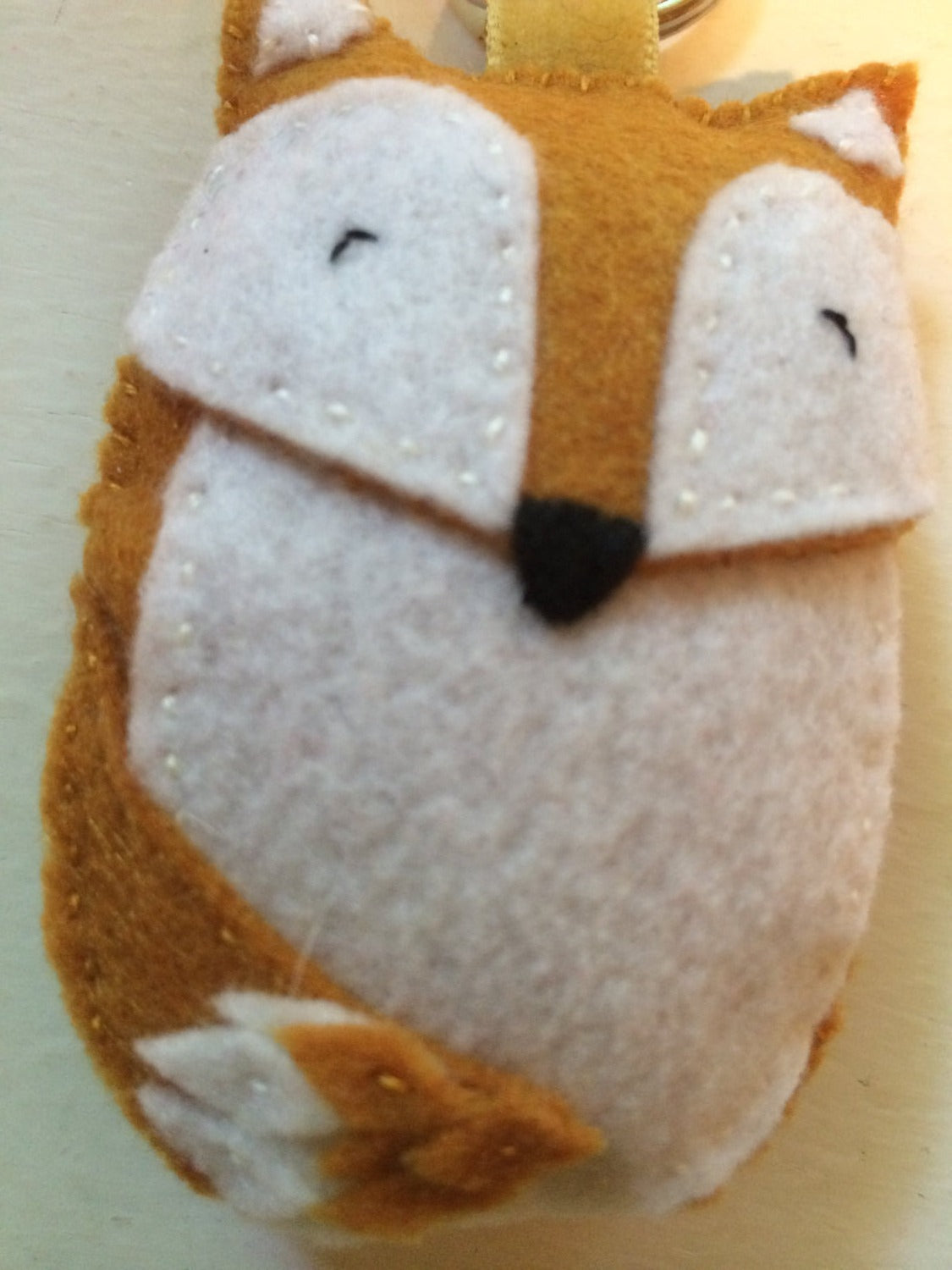 Felt Fox Keychain