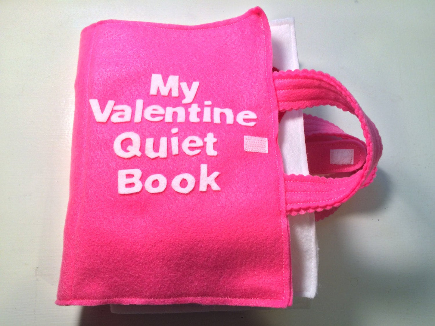 Valentine Quiet Book Felt Busy Book