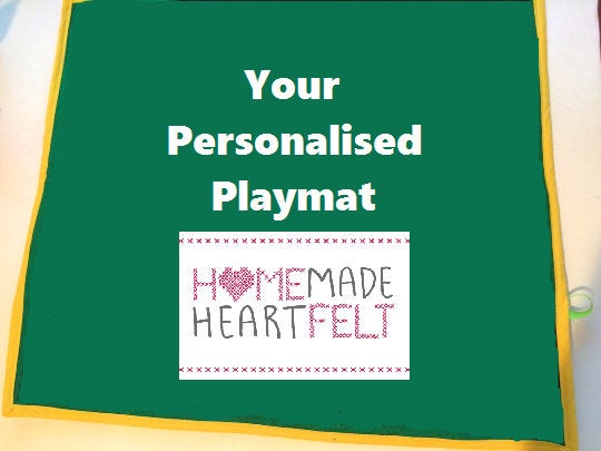 Personalized Felt Playmat