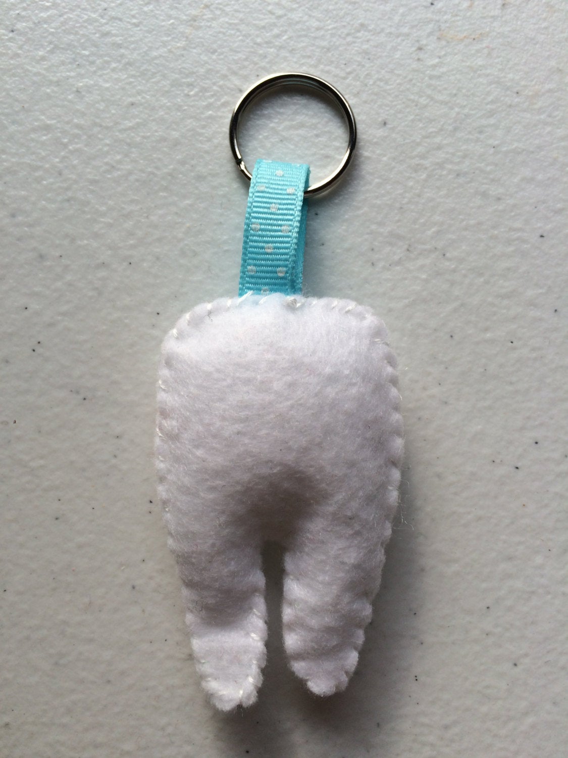Tooth Felt Keychain