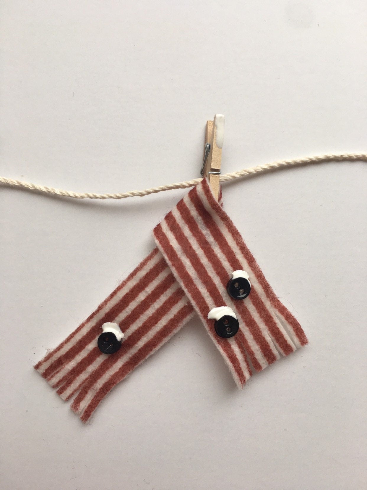 Snowman Miniature Felt Clothesline Florida Snowman Banner Melted Snowman Garland Bunting Wall Hanging Winter Decoration