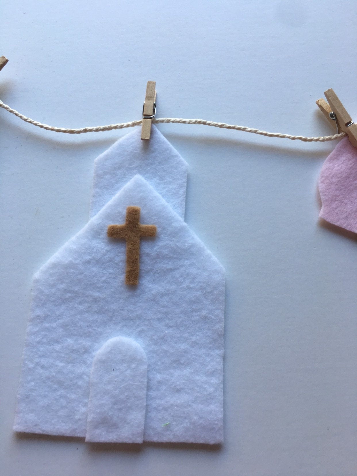 Easter Sunday Best Clothesline Banner Garland Bunting Wall Hanging Easter Decoration