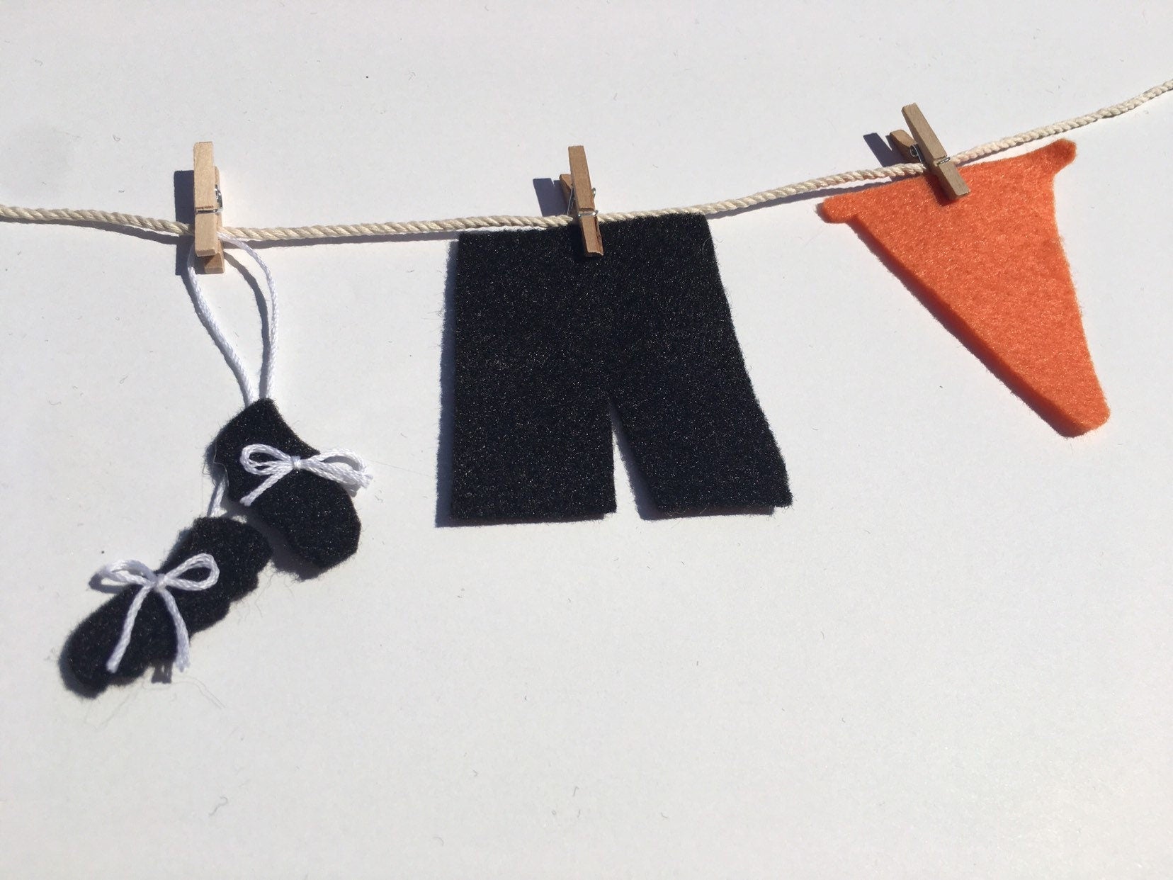 Miniature Felt Soccer Clothesline Soccer Uniform Banner Bunting Garland Wall Hanging Decoration