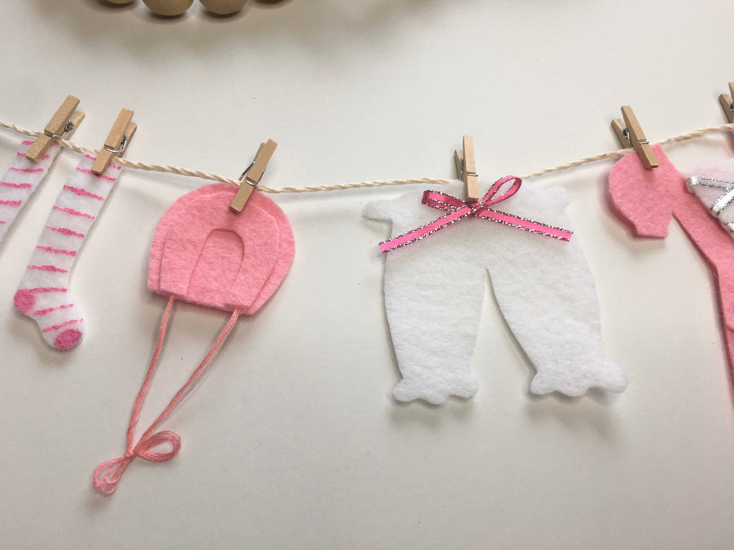 Little Bo Beep and Little Boy Blue Felt Miniature Clothesline Set of 2 Banners