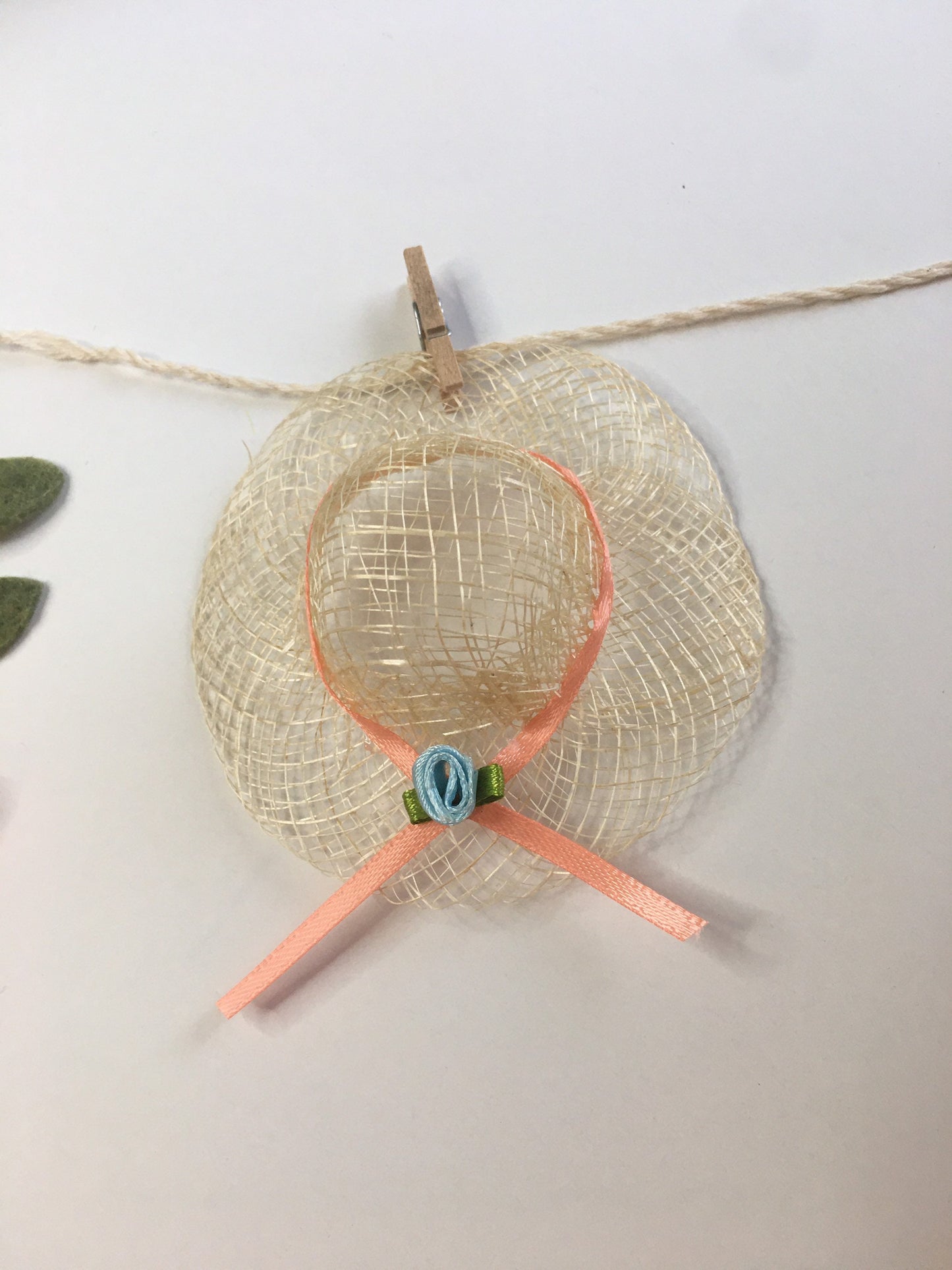 Gardening Miniature Felt Clothesline Banner Garland Bunting Decoration