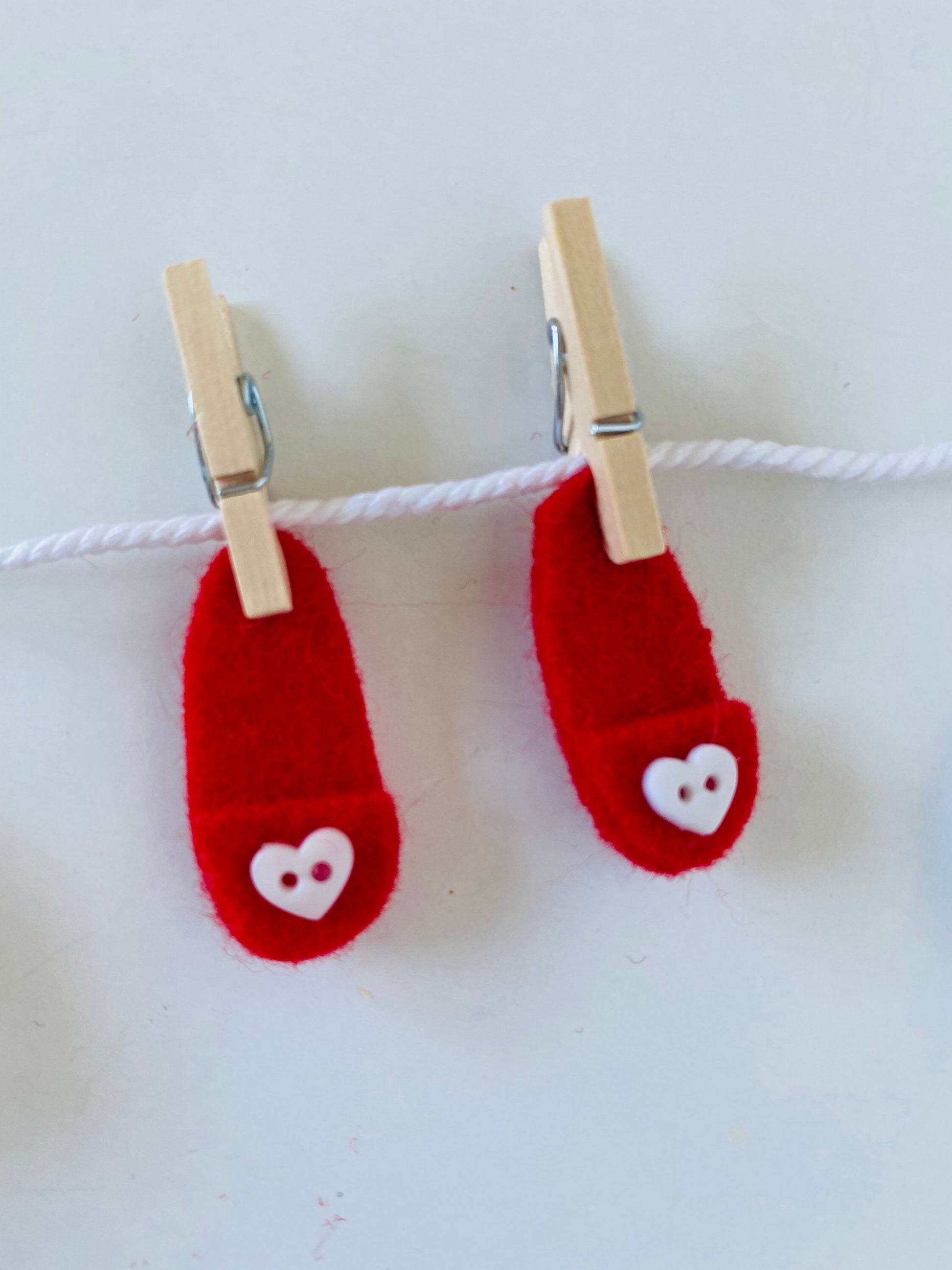 Love Fairy Valentine’s Day Angel Miniature Felt Clothesline Banner Garland Cupid Bunting Wall Hanging for Decoration