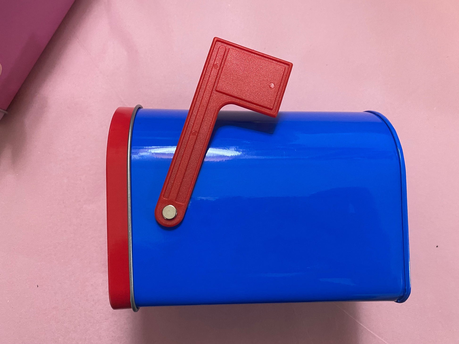 Pretend Play Mailbox Set with 3 Felt Valentine's Day Envelopes, Pencil and Stationary