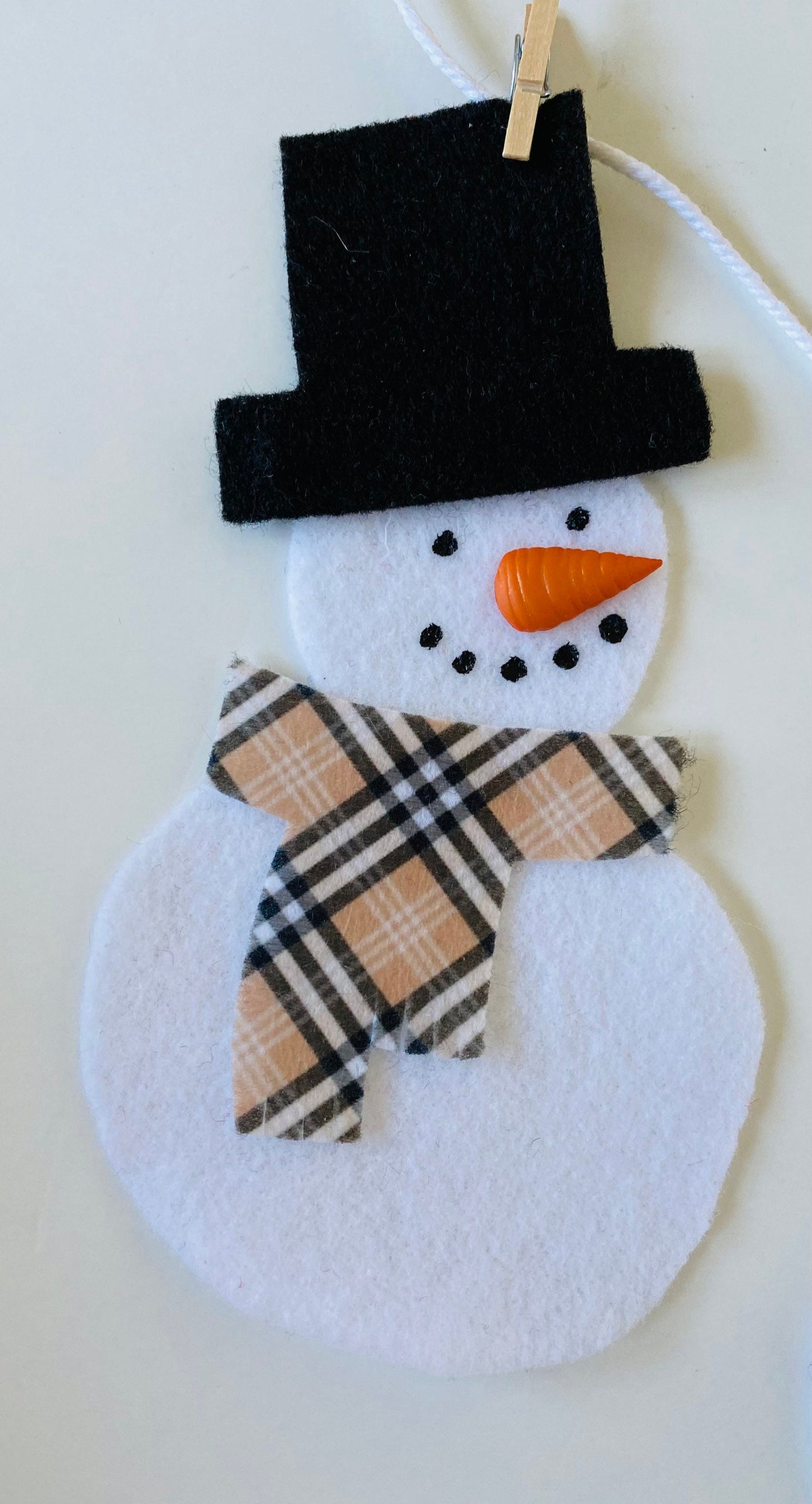 Snowmen Felt Banner Garland Bunting Wall Hanging Decoration for Winter