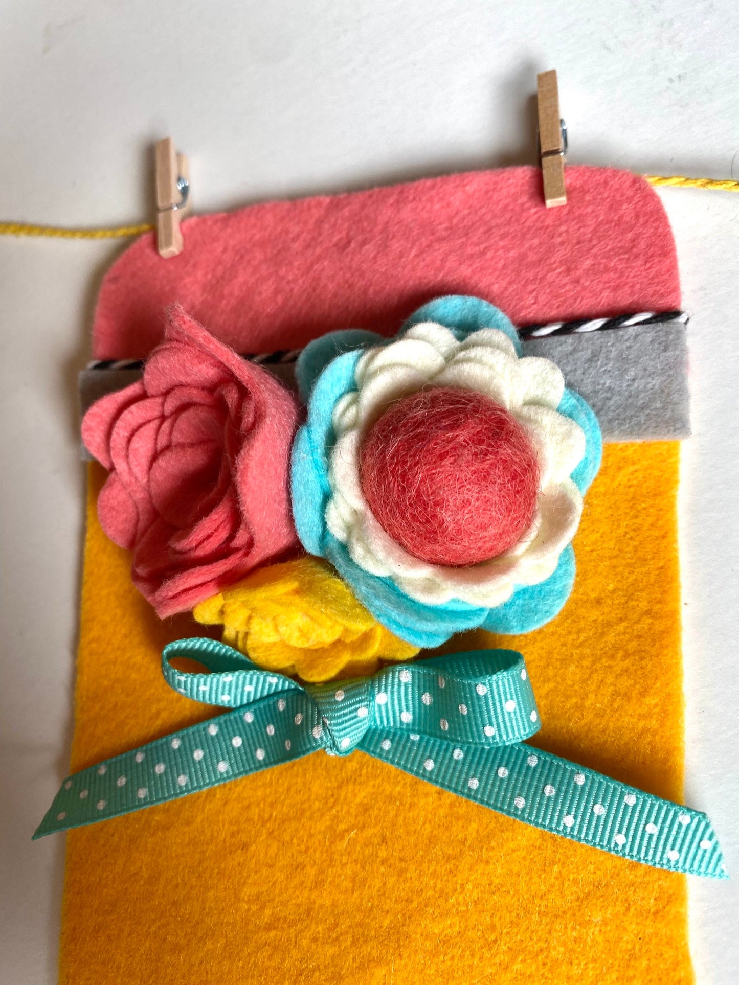 Pencil Flag Pennant Banner School Bunting Felt Flower Garland Teacher Wall Hanging Decoration for September