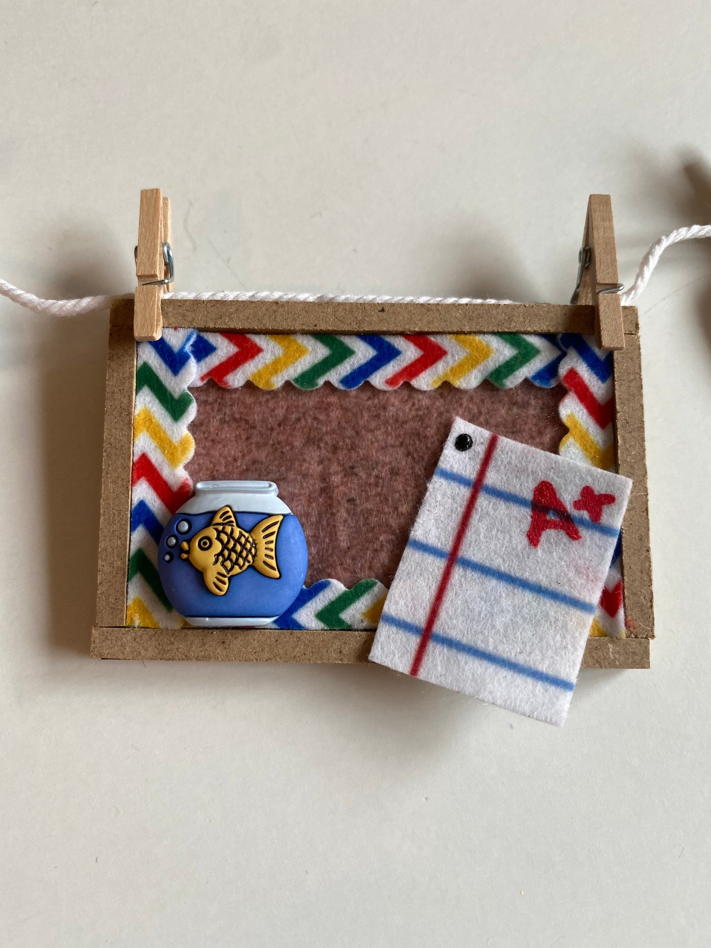 School Teacher Outfit Clothesline Banner Garland Educator Bunting Back to School Wall Hanging September Decoration for Gift or Classroom