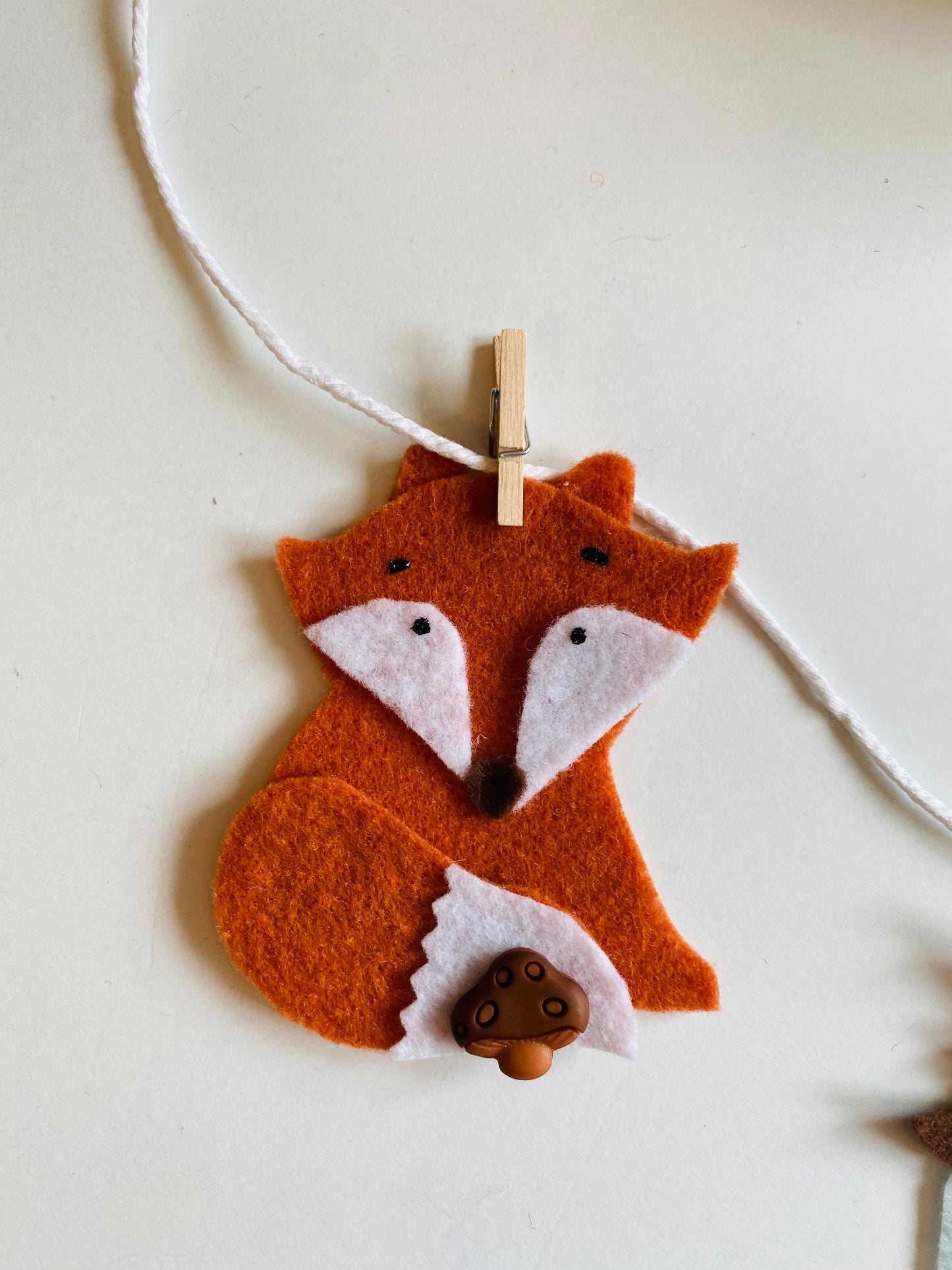 Woodland Animals Banner Autumn Forest Garland Fall Bunting Wall Hanging Decoration