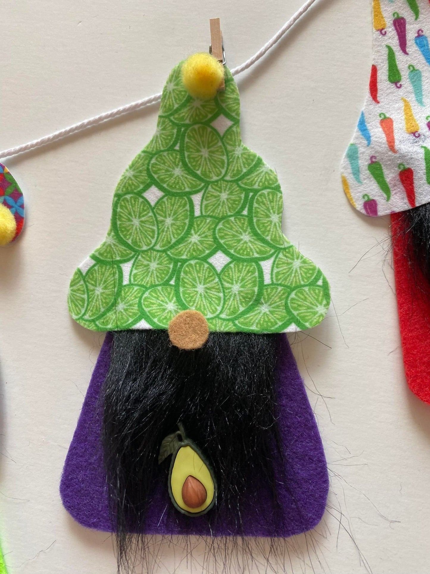 Cinco de Mayo Gnomes Garland Banner Bunting Wall Hanging Decoration for May