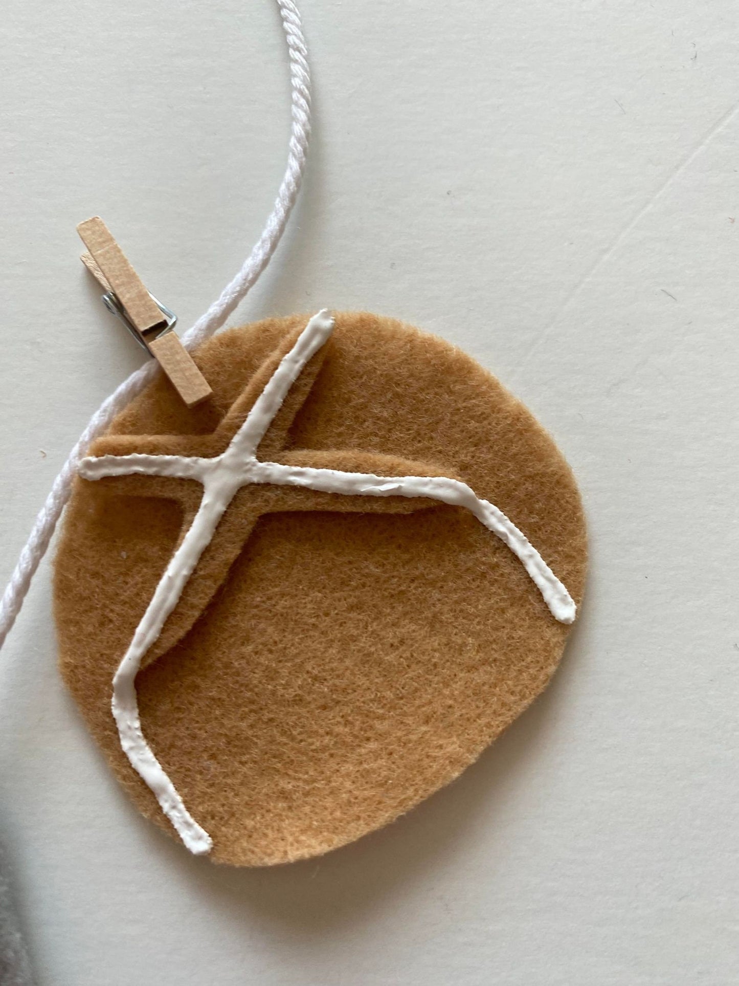 Easter Baking Miniature Clothesline Banner, Easter Dinner Garland Wall Hanging Decoration for April