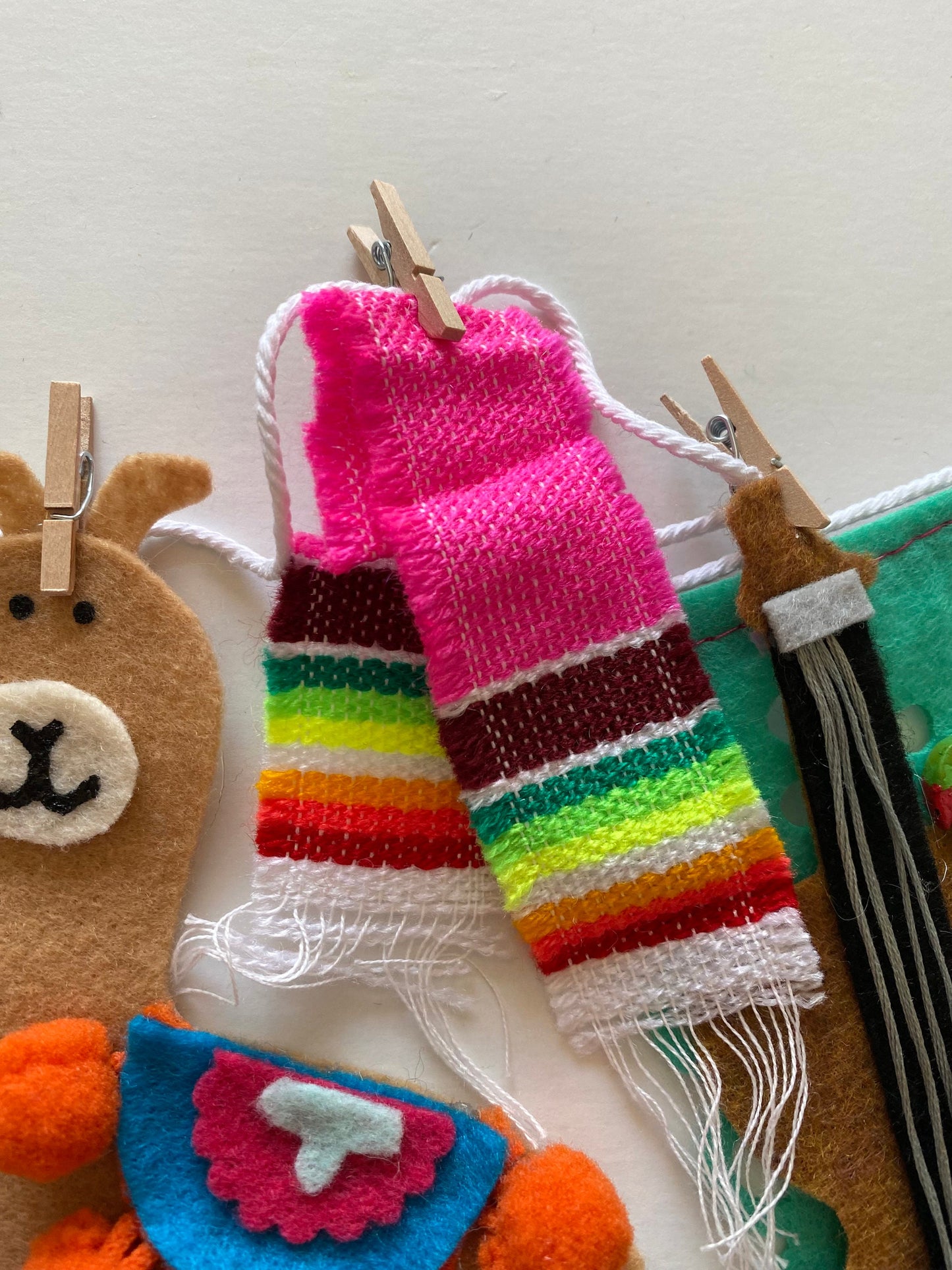 Cinco de Mayo Mexican Holiday Banner, Cactus Garland, Spanish Llama Bunting Wall Hanging for Party Decoration