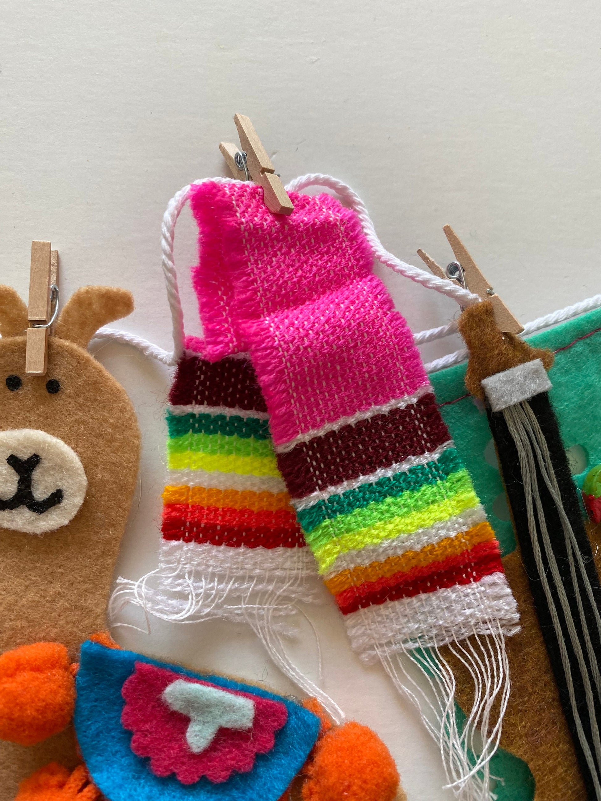 Cinco de Mayo Mexican Holiday Banner, Cactus Garland, Spanish Llama Bunting Wall Hanging for Party Decoration