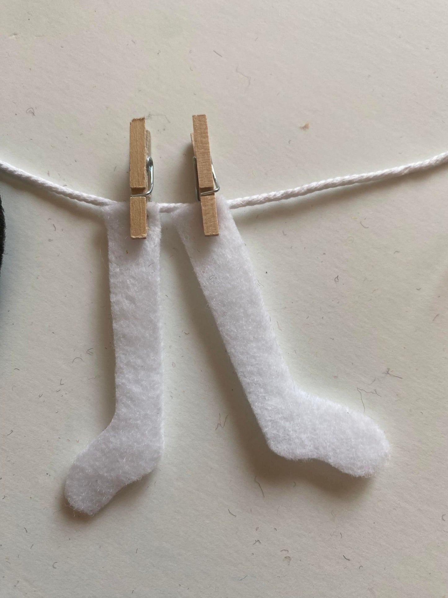 Irish Step Dancing Miniature Felt Clothesline Banner, Dancers Garland, Costume Bunting, Wall Hanging Decoration for Gift or Studio Decor