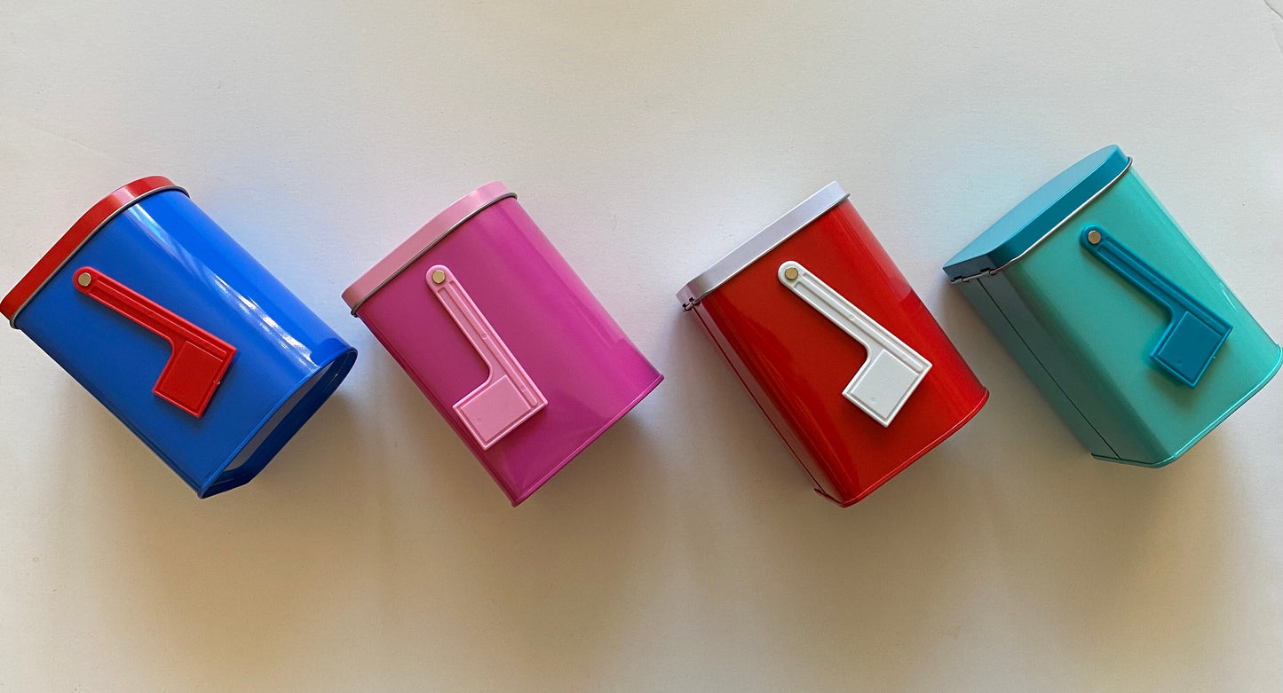 Pretend Play Mailbox Set with 3 Felt Valentine's Day Envelopes, Pencil and Stationary