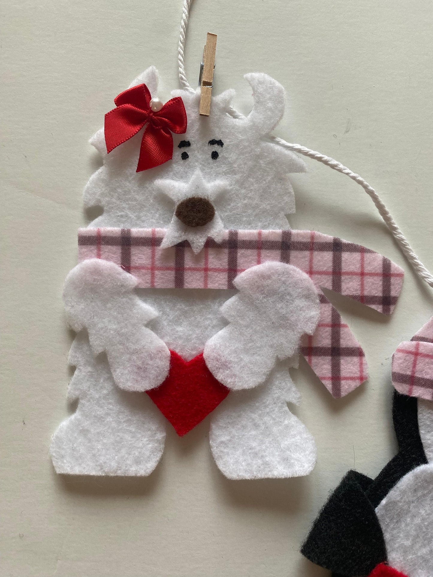 Winter Animals Banner Valentine’s Arctic Garland February Bunting Wall Hanging Decoration