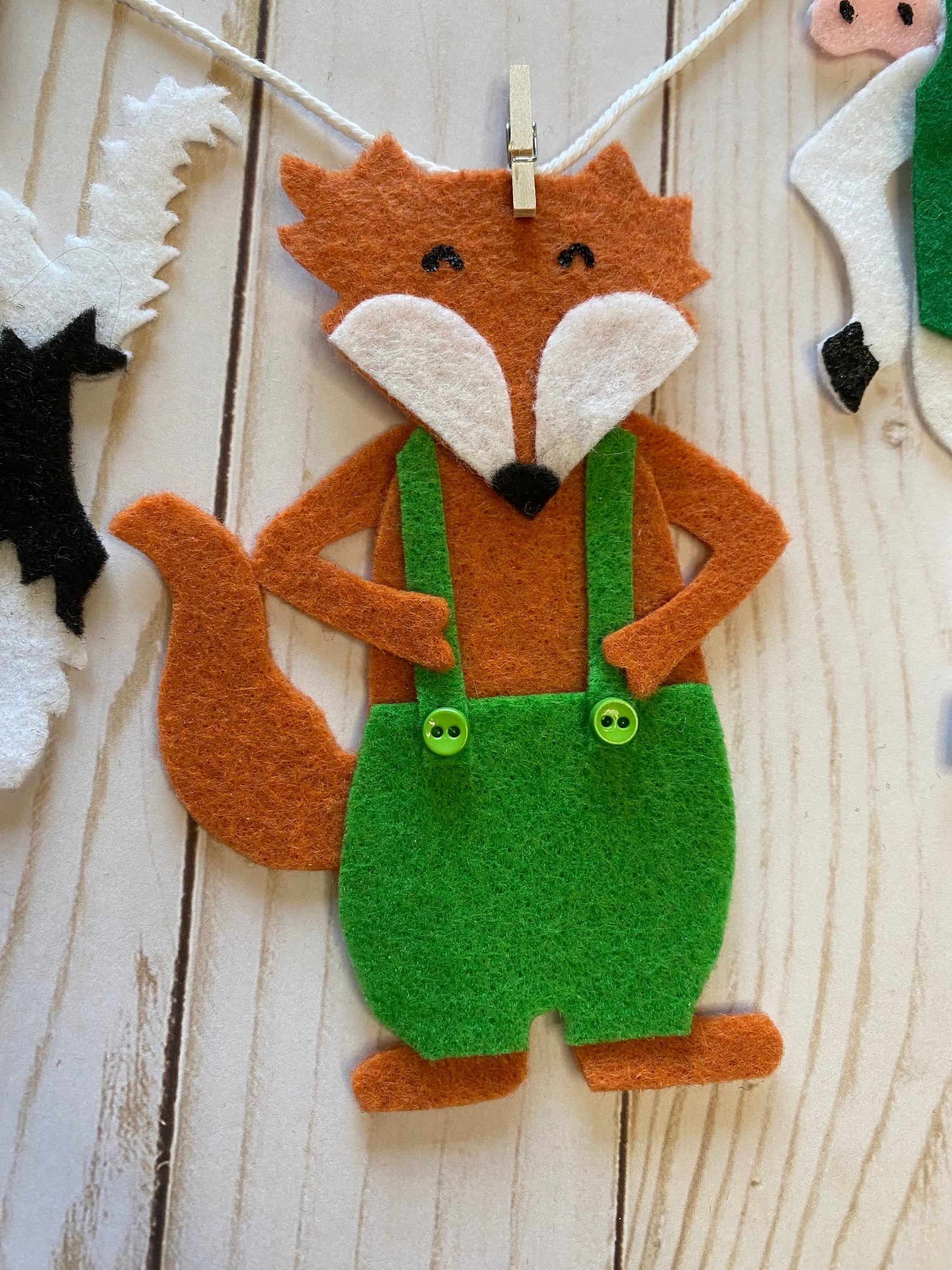 St. Patrick’s Day Animals Banner March Garland Farm Animals Bunting Wall Hanging Decoration