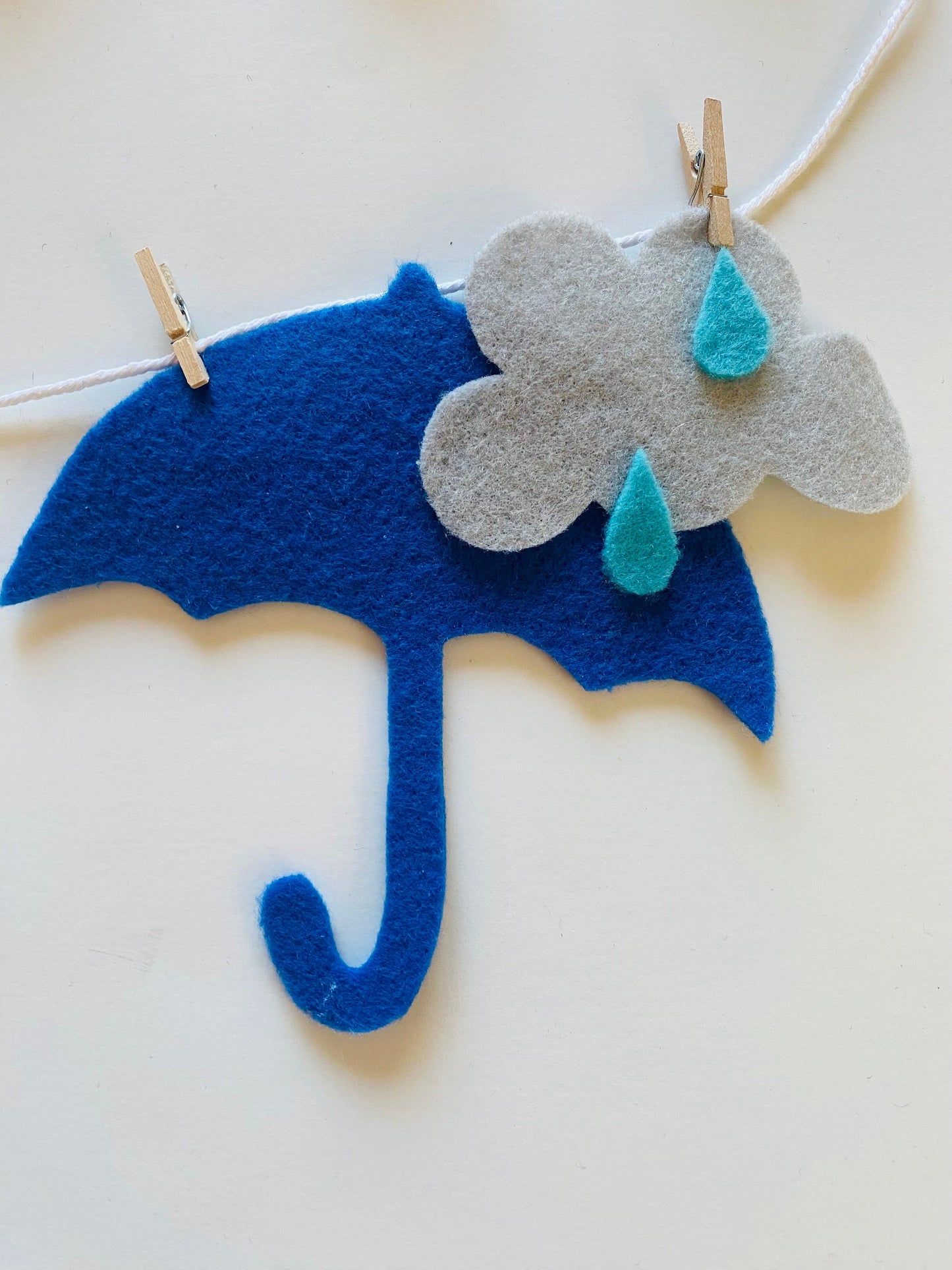 April Monthly Banner, April Showers Garland, Bunny Rabbit Bulletin Board Decoration