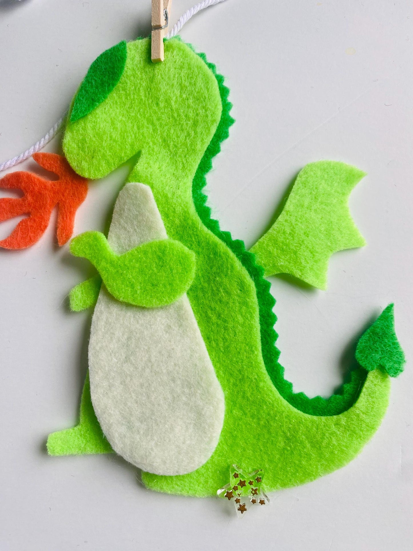 Fairytale Party Banner, Prince and Princess Garland, Knight in Shining Armor Bunting, Castle and Dragon Clothesline Decoration for Children