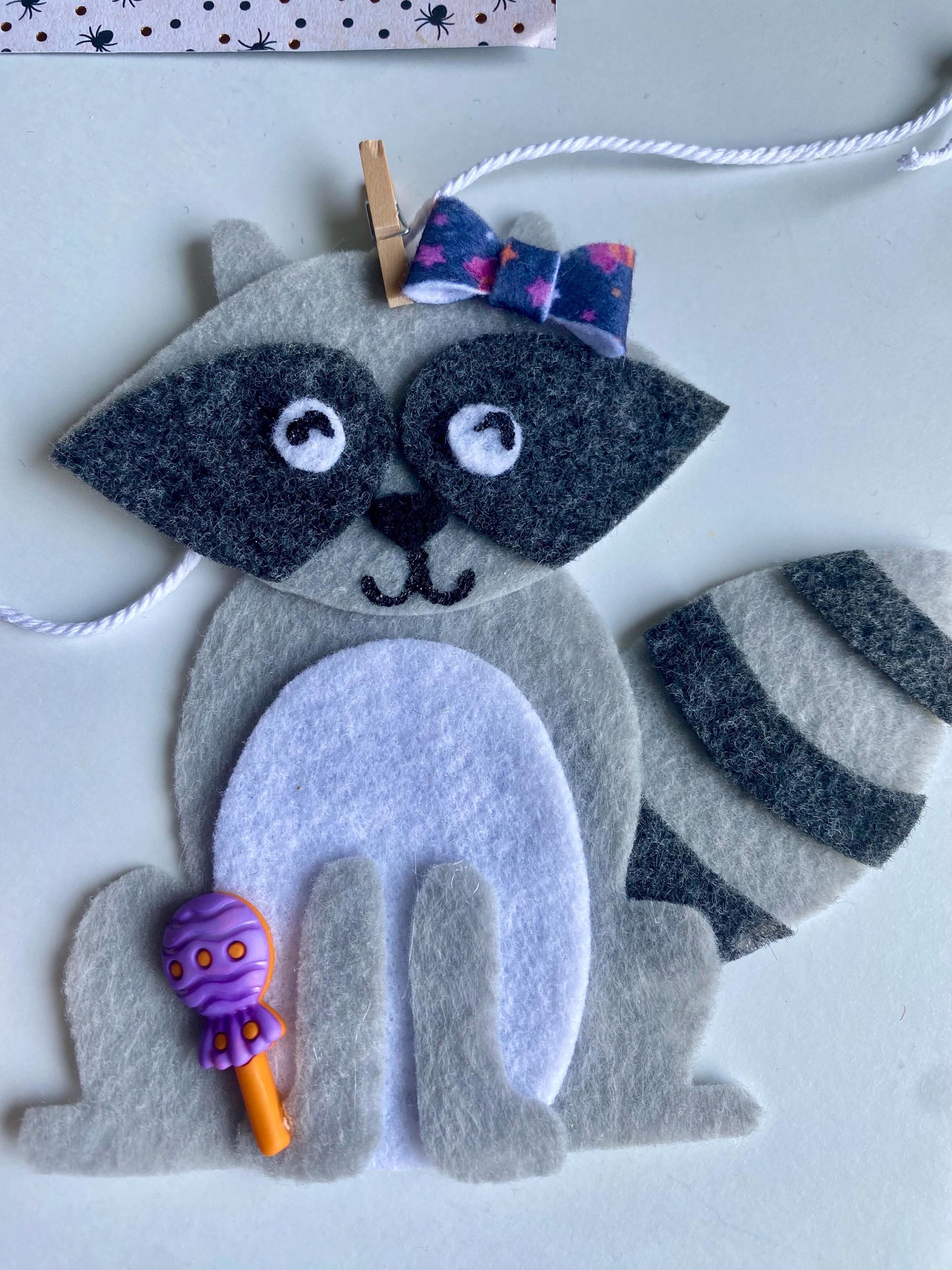 Halloween Animals Banner, October Creatures Garland, Nocturnal Animals Bunting, Wall Hanging Decoration