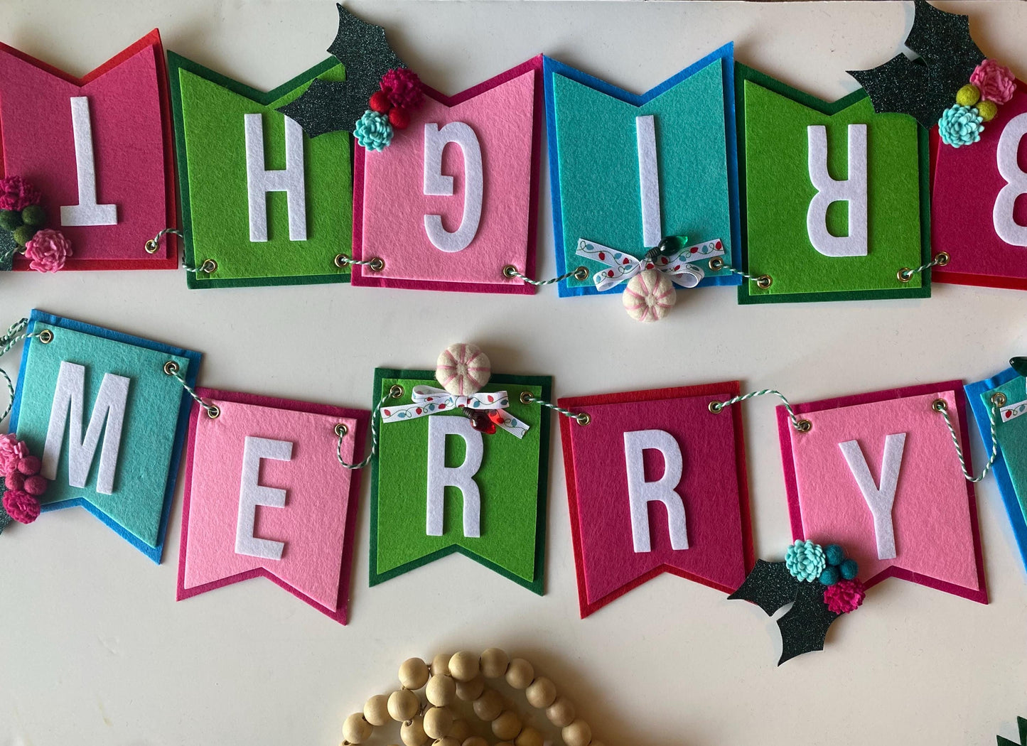 Nutcracker Christmas Banner, The Nutcracker Ballet Garland, Wooden Toy Soldier Bunting, December Holiday Decoration, Fireplace Mantel Swag