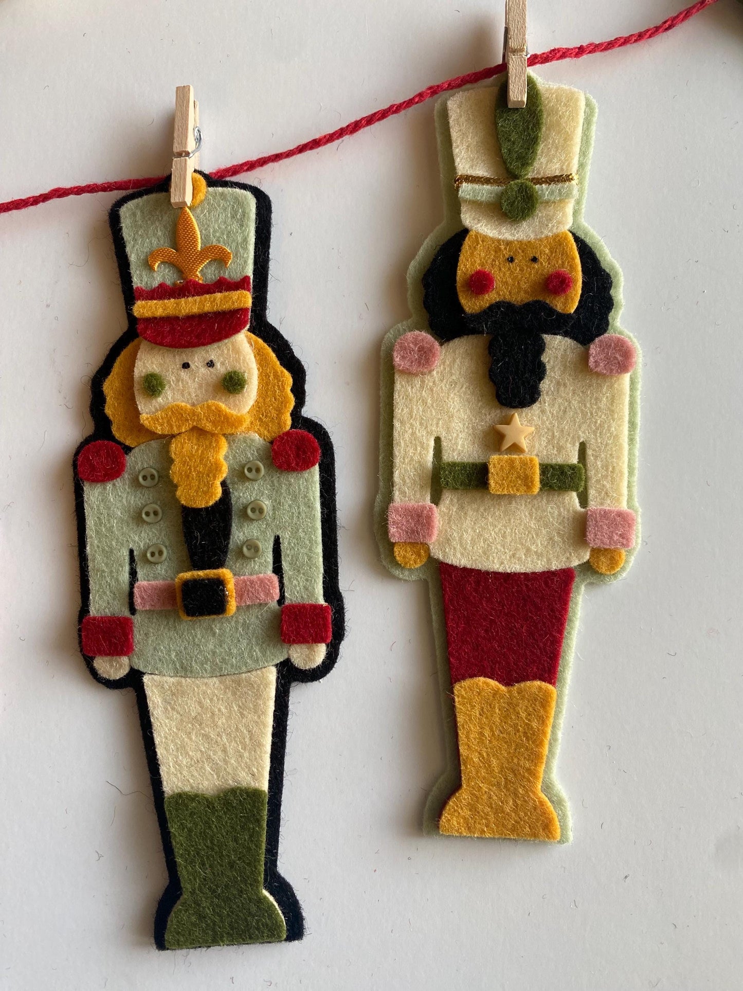 Nutcracker Christmas Banner, The Nutcracker Ballet Garland, Wooden Toy Soldier Bunting, December Holiday Decoration, Fireplace Mantel Swag