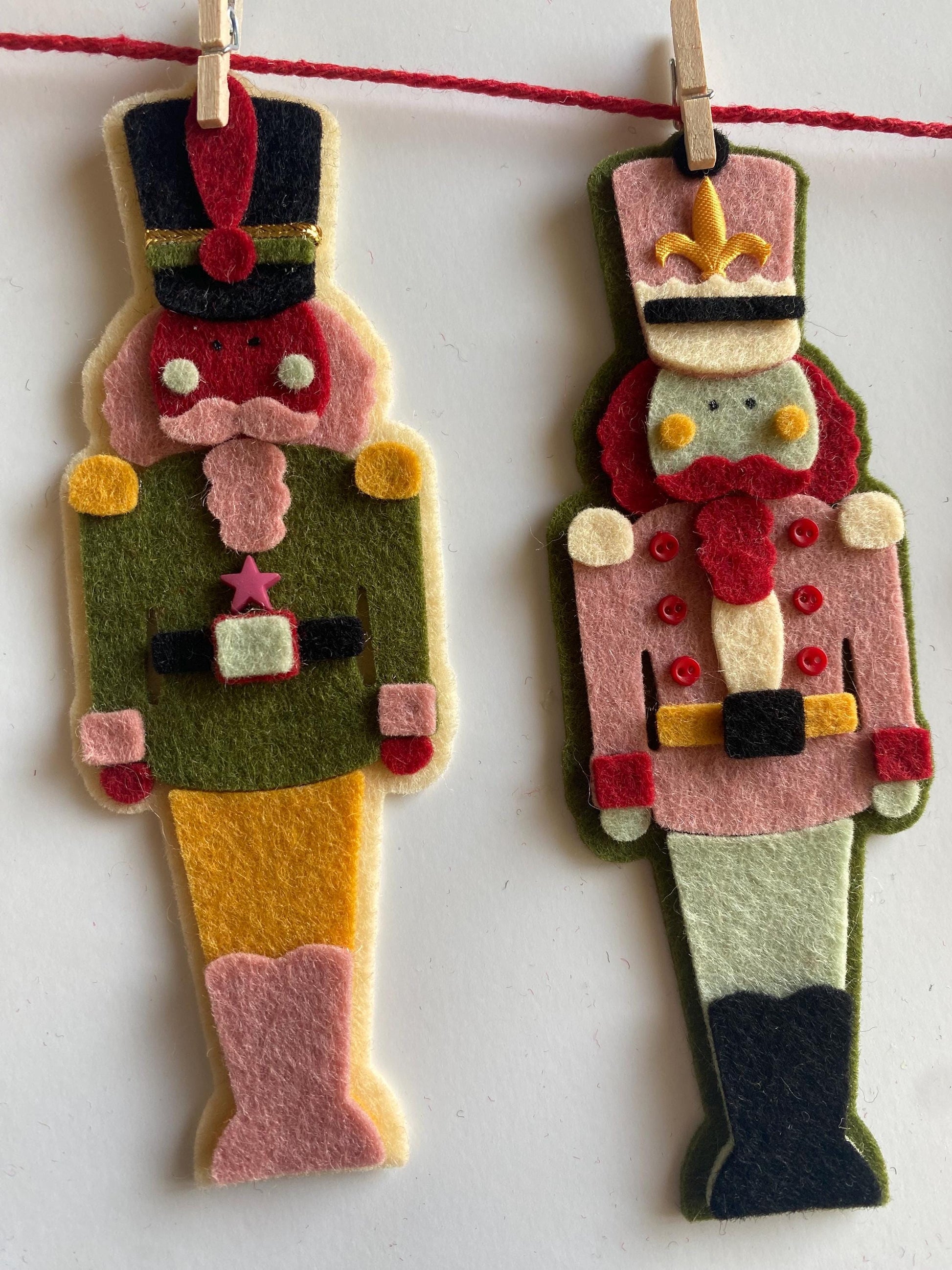 Nutcracker Christmas Banner, The Nutcracker Ballet Garland, Wooden Toy Soldier Bunting, December Holiday Decoration, Fireplace Mantel Swag