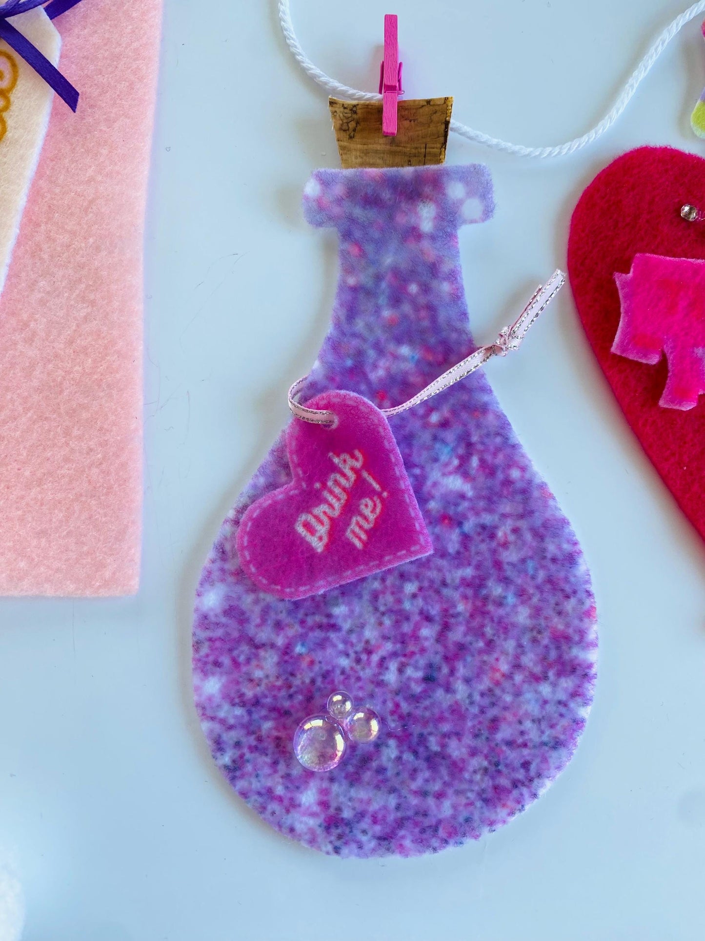 Love Potions Banner, Cupid’s Brew Garland, Valentine’s Day Bunting, Decoration for Parties or February Home Decor