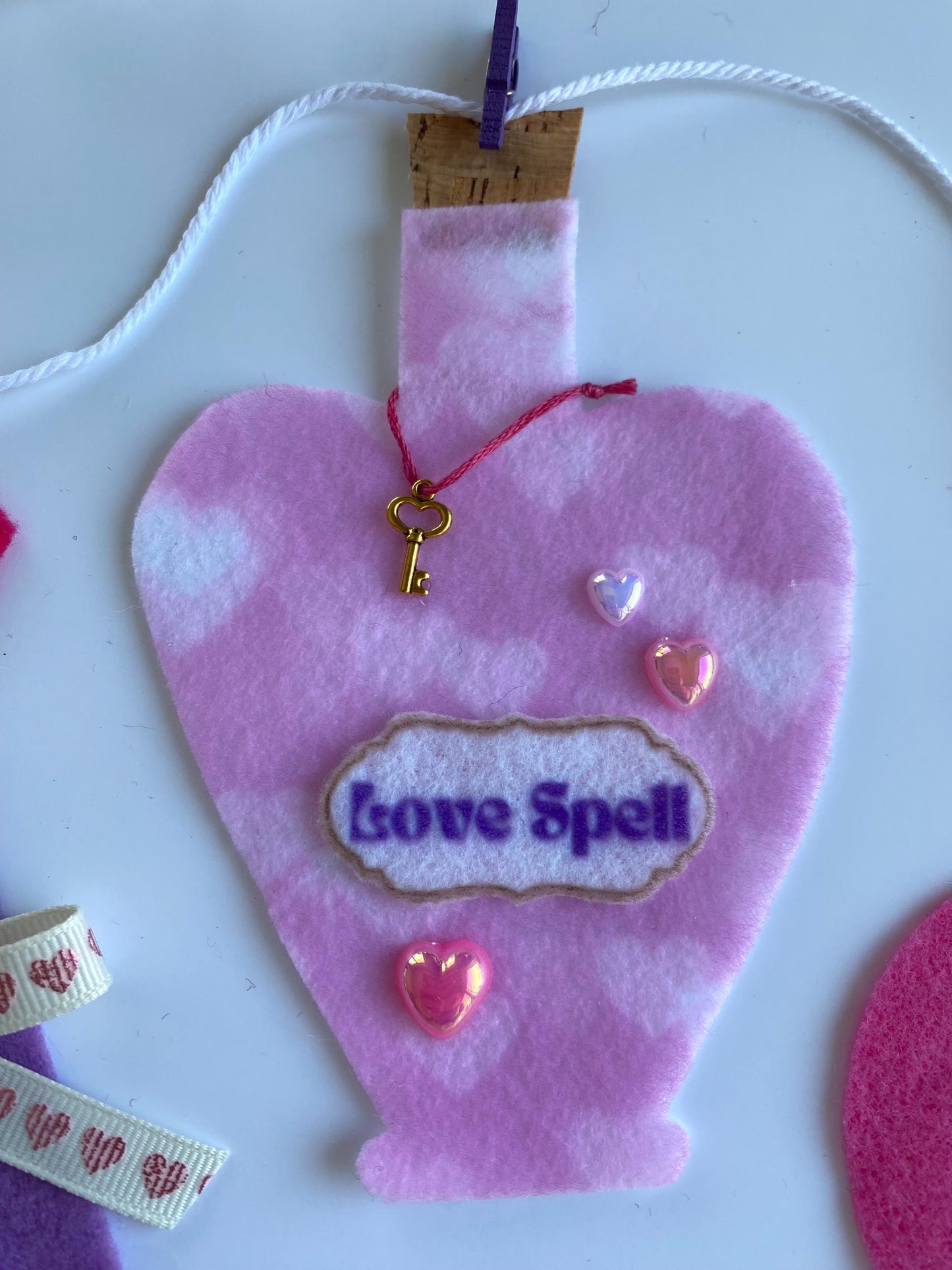 Love Potions Banner, Cupid’s Brew Garland, Valentine’s Day Bunting, Decoration for Parties or February Home Decor