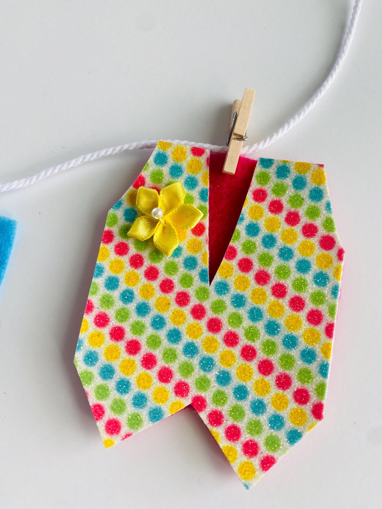 Easter Garland Felt, Clothesline Garland Easter, Easter Mantel Garland, Easter Bunny Door Decor