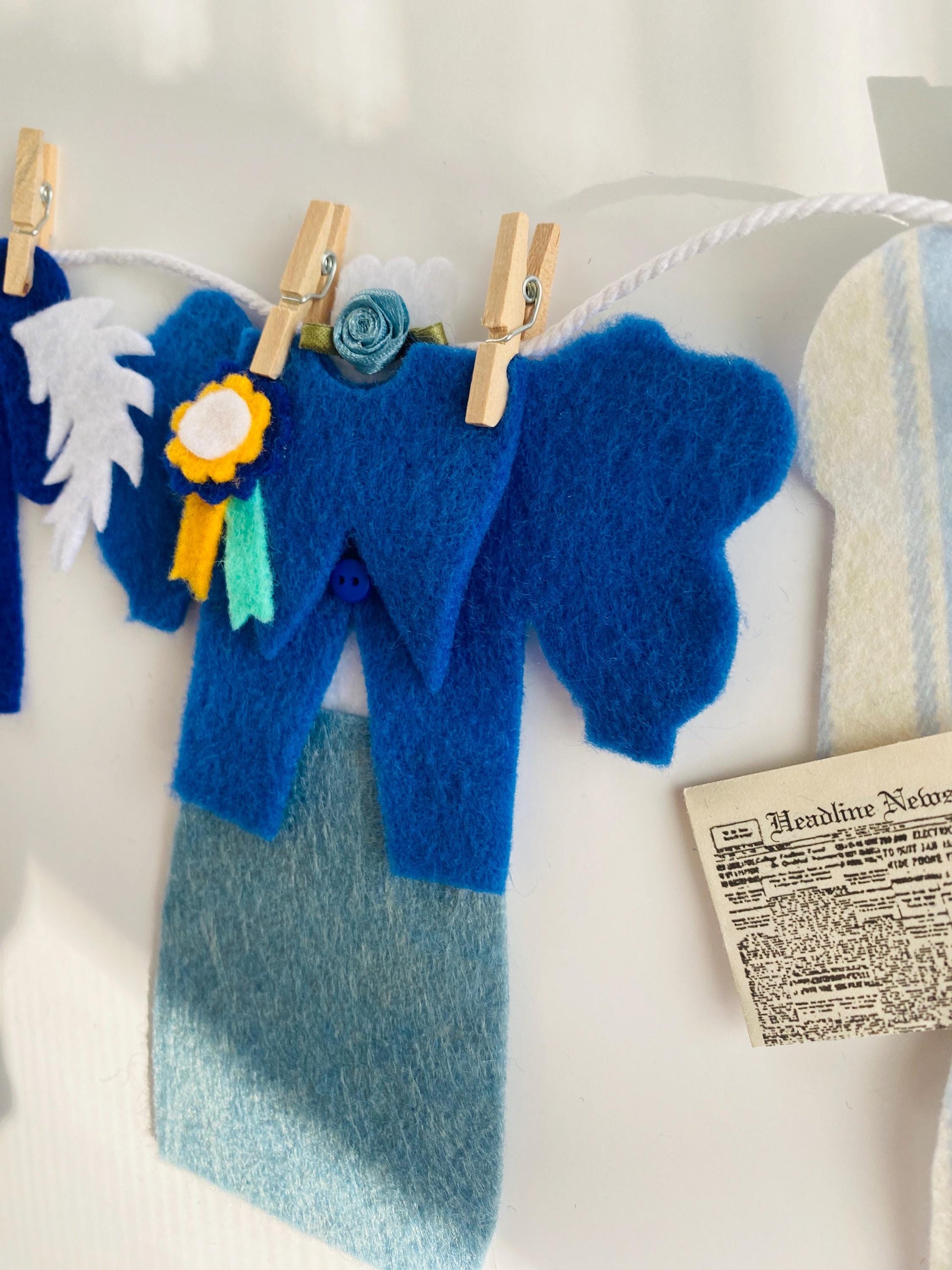 Votes for Women Miniature Felt Clothesline, Women's Suffrage Party Banner, Women's Liberation Bunting, Garland, Wall Hanging Decoration