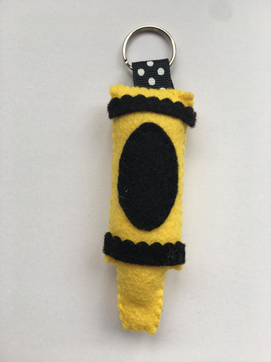 Crayon Felt Keychain Backpack Keychain Backpack Accessories Keychains for Kids Large Keychains