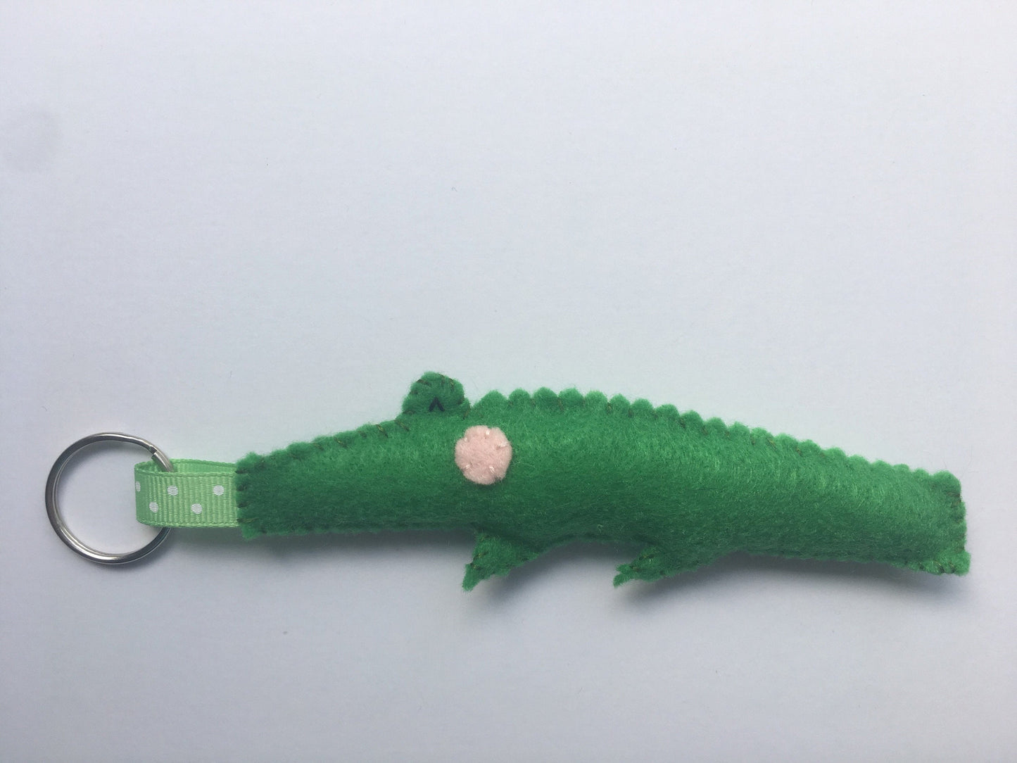 Felt Alligator Crocodile Stuffed Keychain